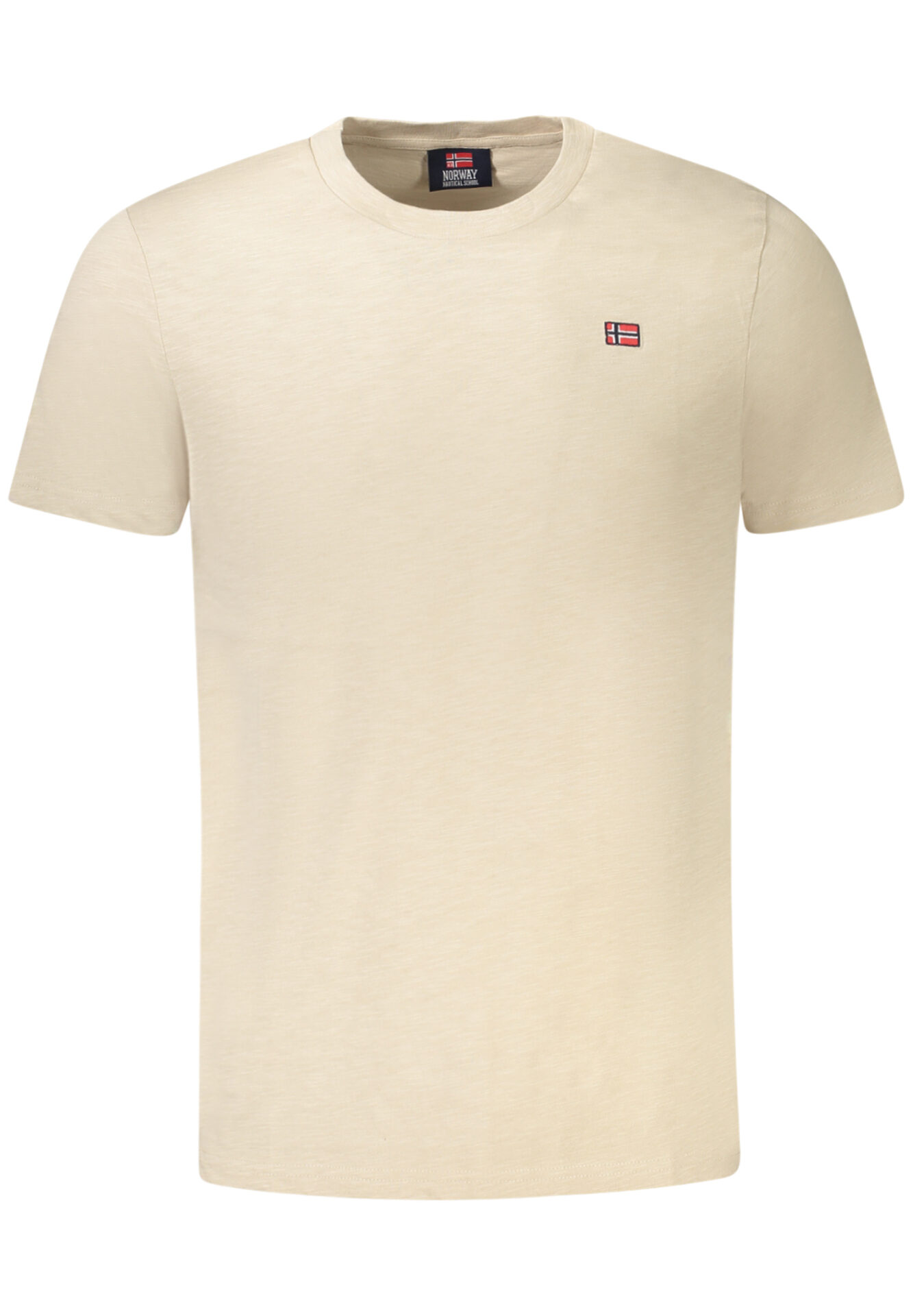 NORWAY 1963 MEN'S SHORT SLEEVE T-SHIRT BEIGE