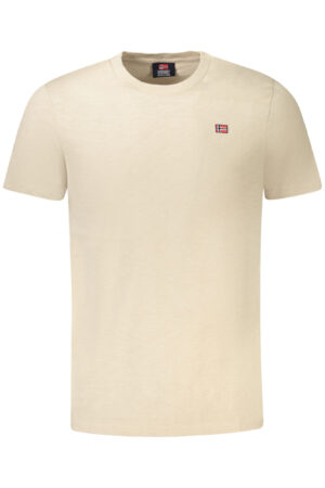 NORWAY 1963 MEN'S SHORT SLEEVE T-SHIRT BEIGE