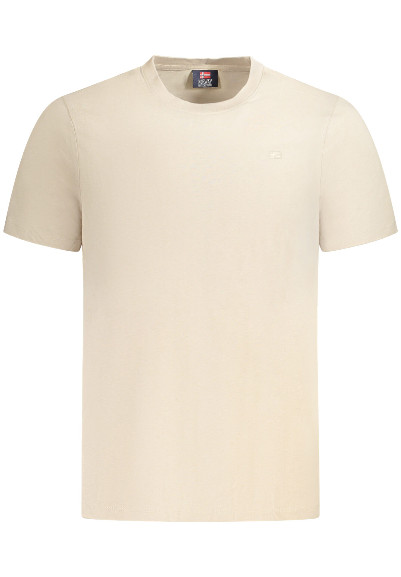 NORWAY 1963 MEN'S SHORT SLEEVE T-SHIRT BEIGE