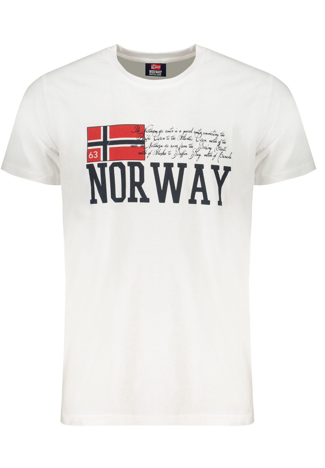 NORWAY 1963 MEN'S WHITE SHORT SLEEVE T-SHIRT