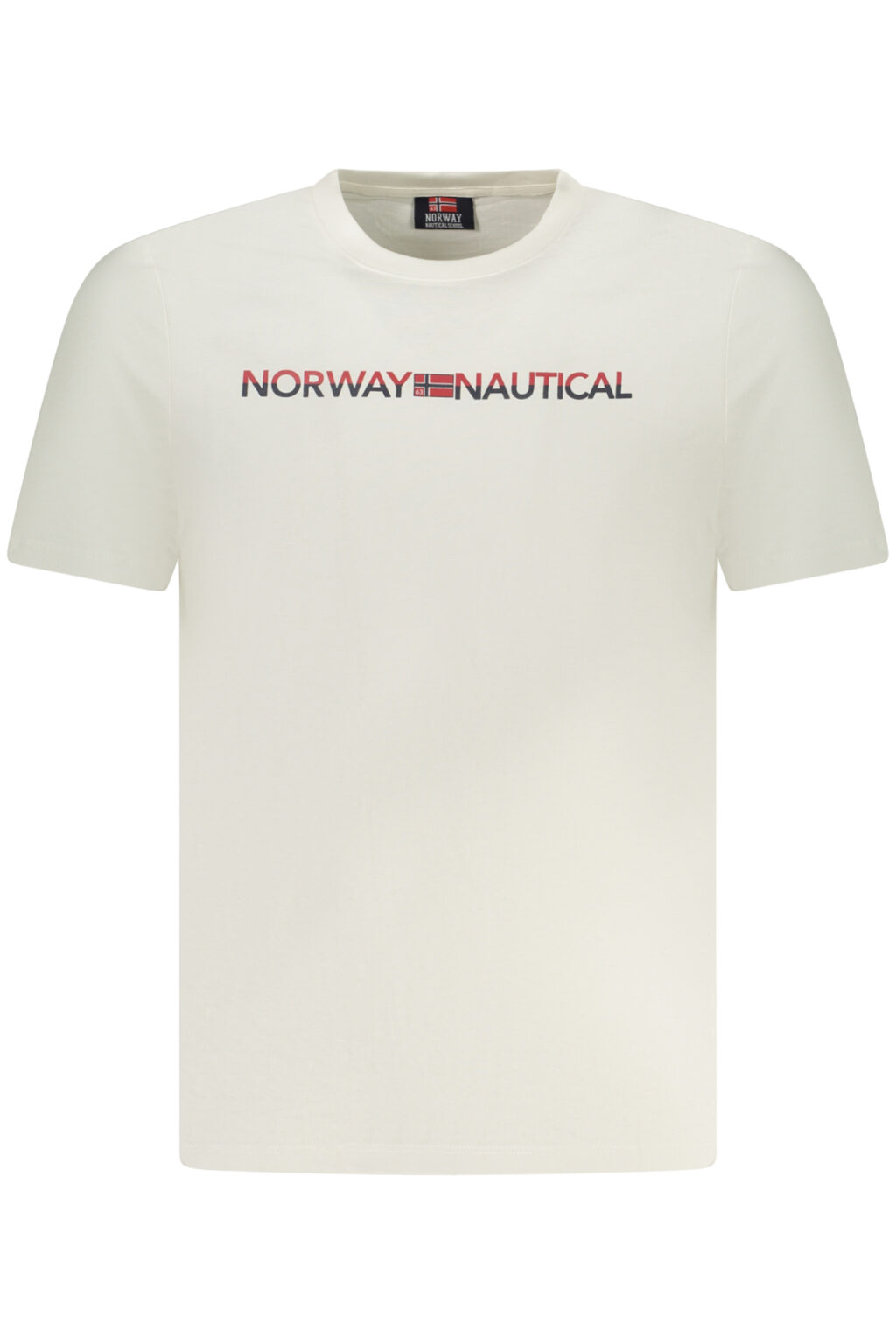 norway1963t-shirtmanichecorteuomobianco_1 NORWAY 1963 vyriški marškinėliai trumpomis rankovėmis, balti