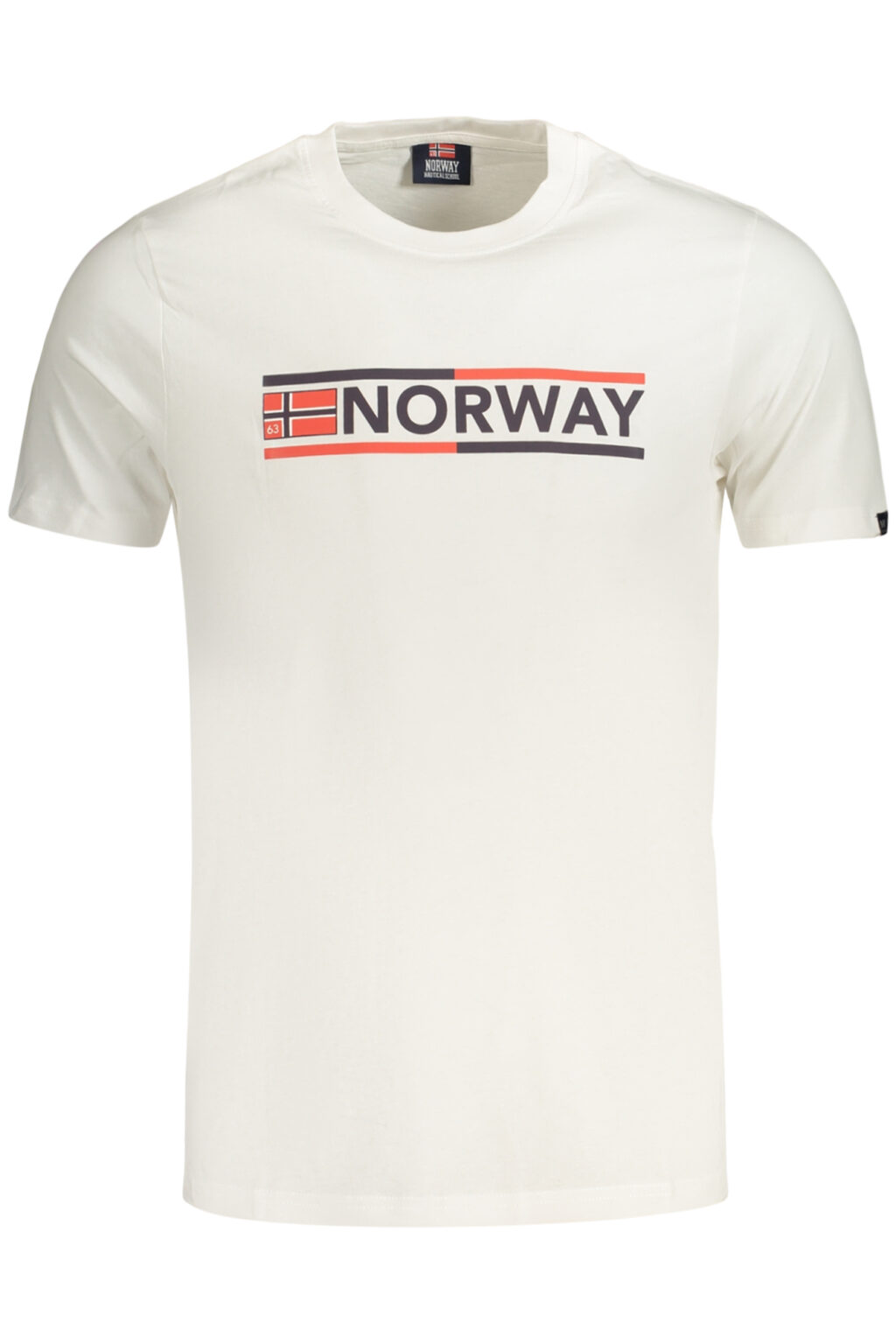 norway1963t-shirtmanichecorteuomobianco_1 NORWAY 1963 balti vyriški marškinėliai trumpomis rankovėmis