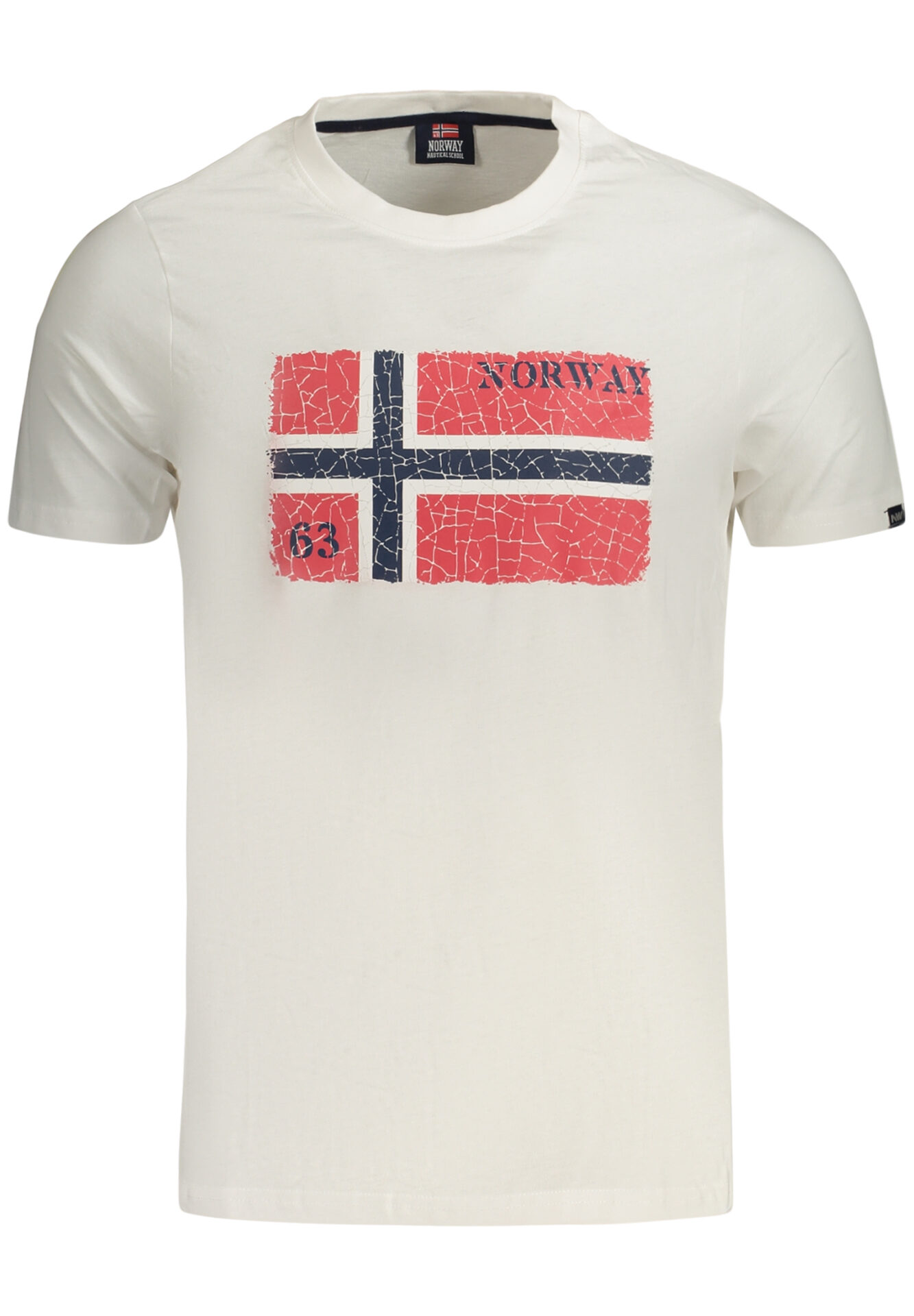 NORWAY 1963 MEN'S SHORT-SLEEVE T-SHIRT WHITE