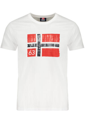 NORWAY 1963 MEN'S WHITE SHORT SLEEVE T-SHIRT