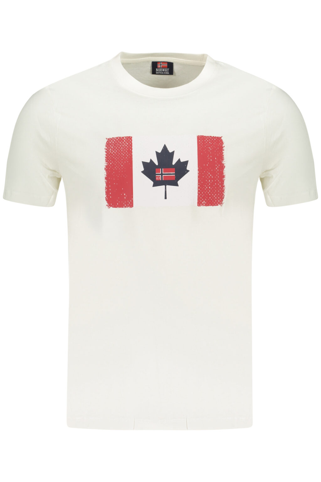 norway1963t-shirtmanichecorteuomobianco_1 NORWAY 1963 balti vyriški marškinėliai trumpomis rankovėmis
