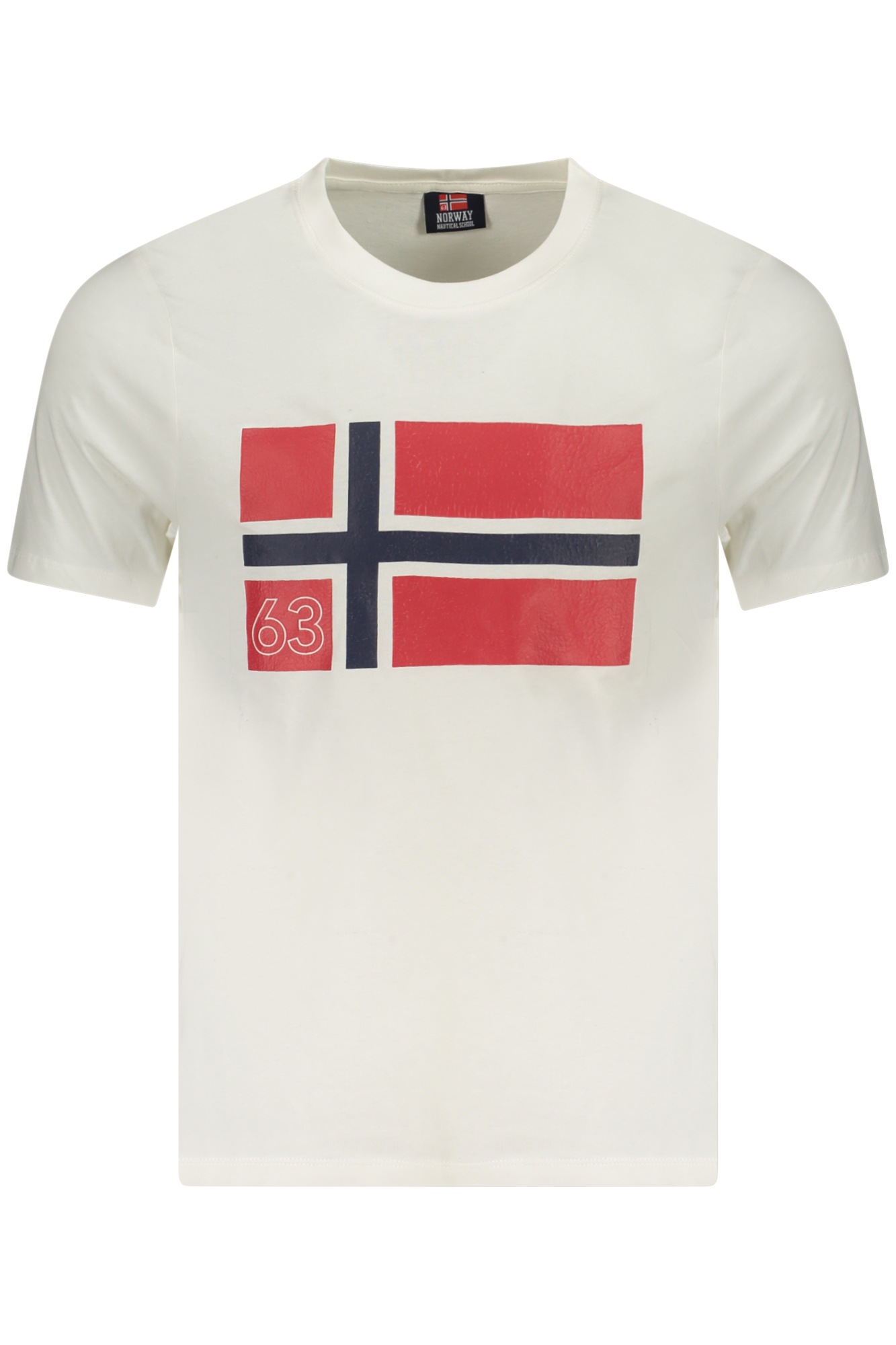 NORWAY 1963 balti vyriški marškinėliai trumpomis rankovėmis NORWAY 1963 balti vyriški marškinėliai trumpomis rankovėmis