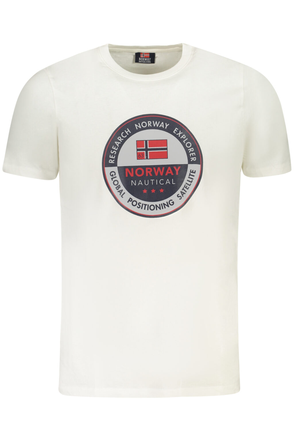 norway1963t-shirtmanichecorteuomobianco_1 NORWAY 1963 balti vyriški marškinėliai trumpomis rankovėmis