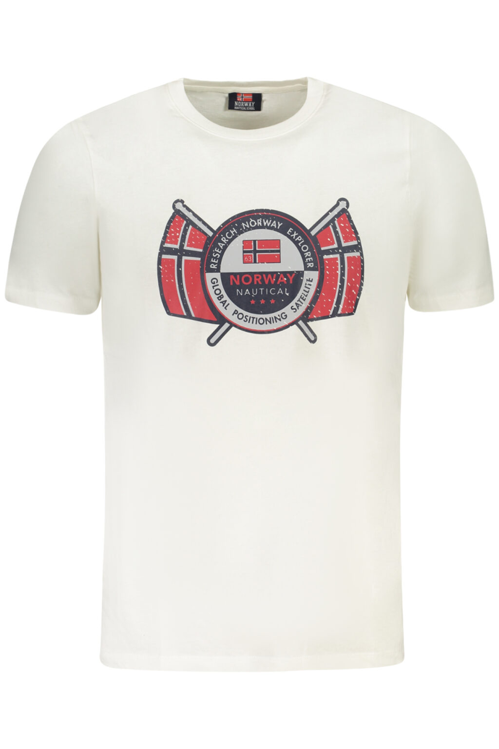 norway1963t-shirtmanichecorteuomobianco_1 NORWAY 1963 balti vyriški marškinėliai trumpomis rankovėmis