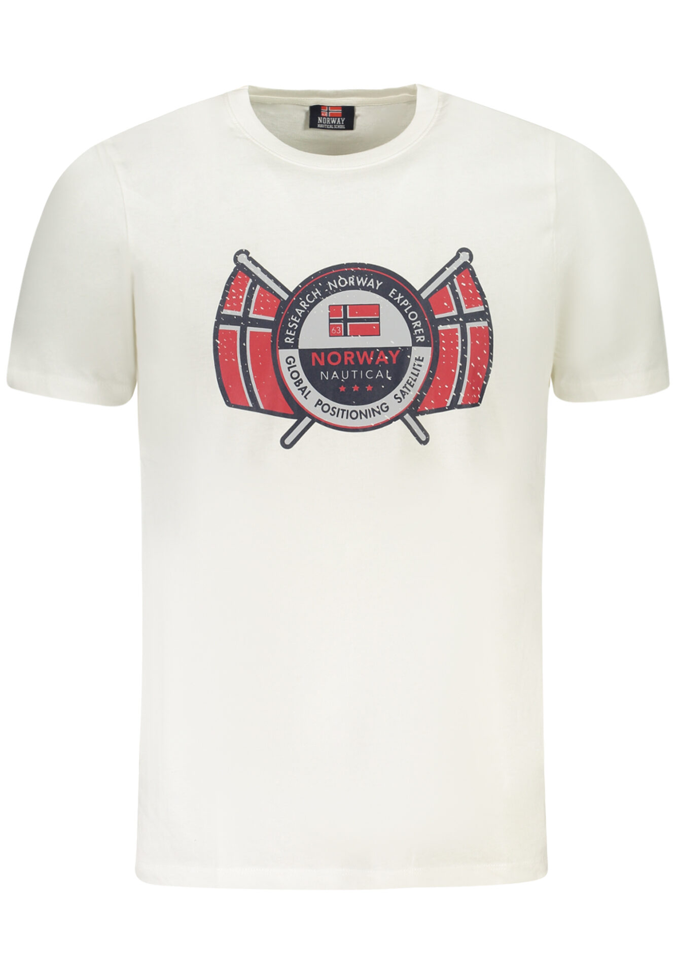 NORWAY 1963 MEN'S SHORT SLEEVE T-SHIRT WHITE