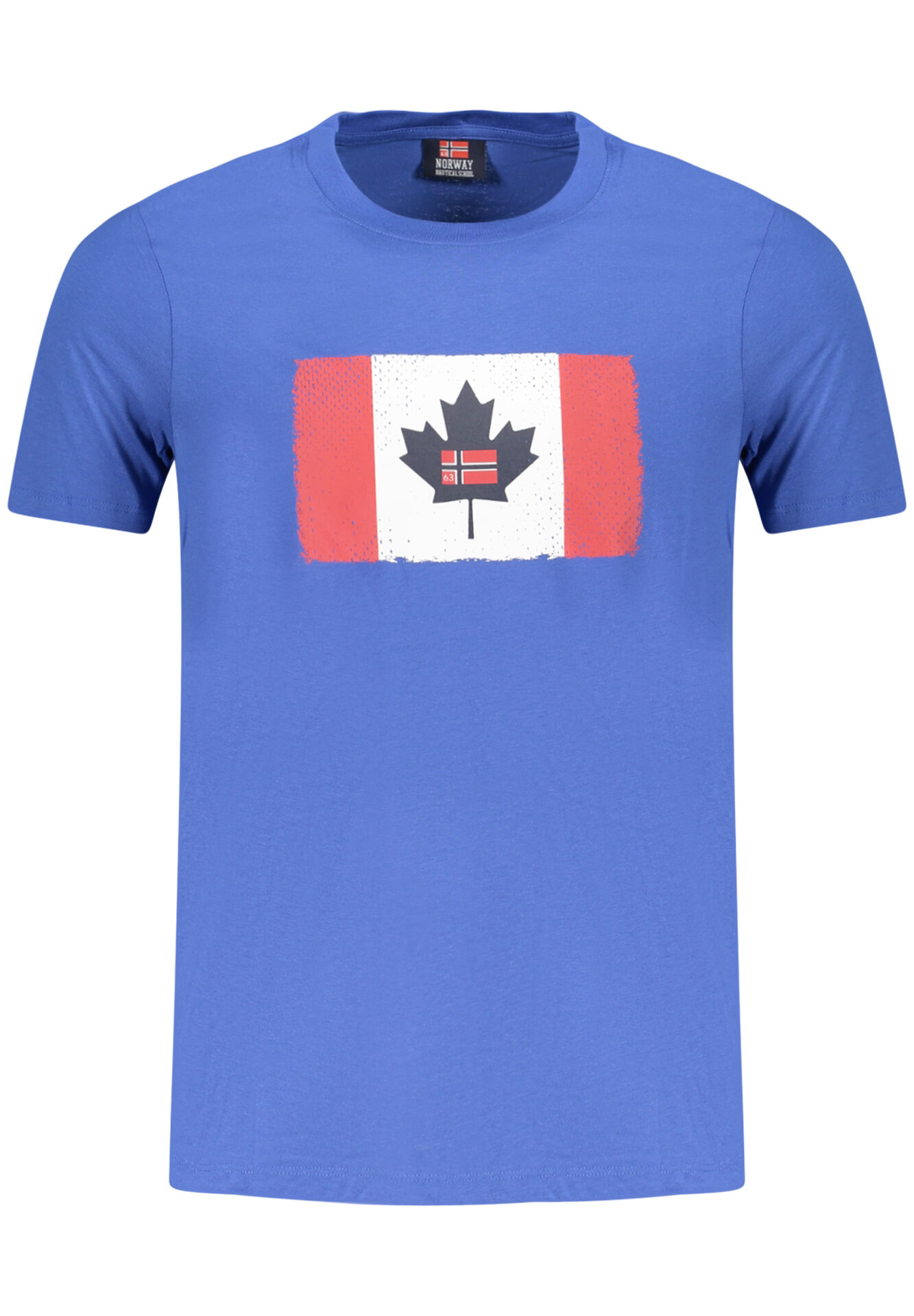 NORWAY 1963 MEN'S SHORT SLEEVE T-SHIRT BLUE