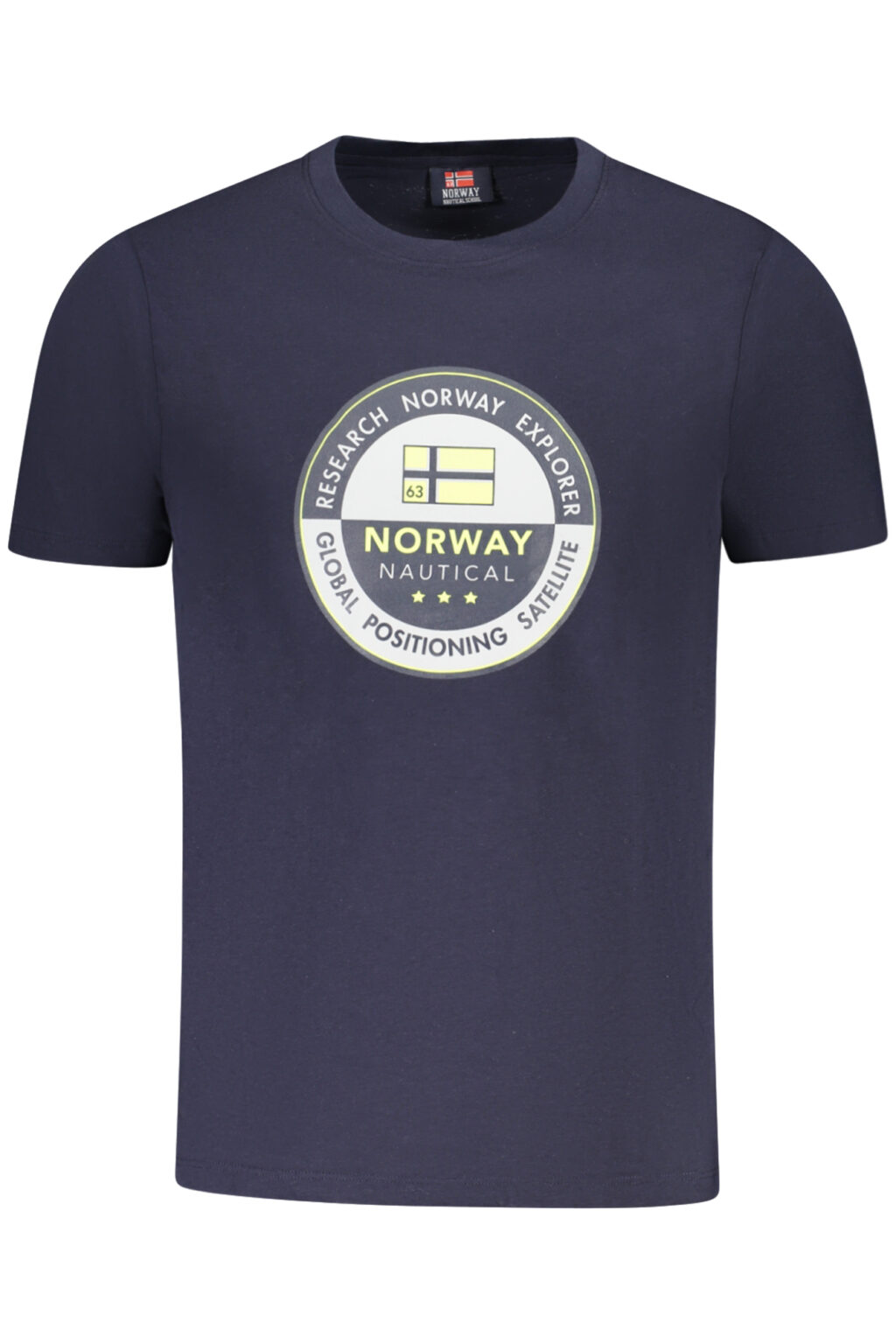 norway1963t-shirtmanichecorteuomoblu_1 NORWAY 1963 mėlyni vyriški marškinėliai trumpomis rankovėmis