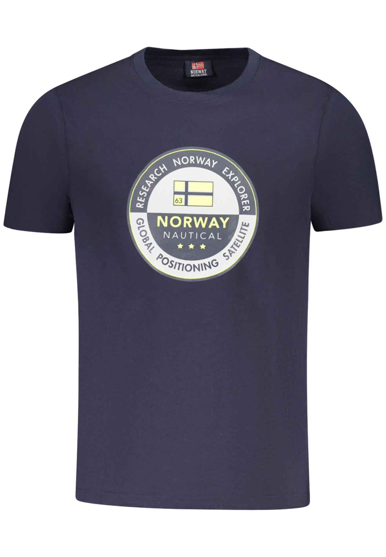 NORWAY 1963 MEN'S SHORT SLEEVE T-SHIRT BLUE