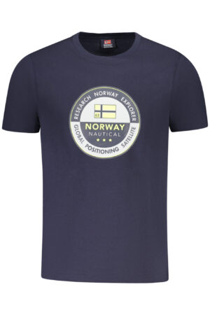 NORWAY 1963 MEN'S SHORT SLEEVE T-SHIRT BLUE