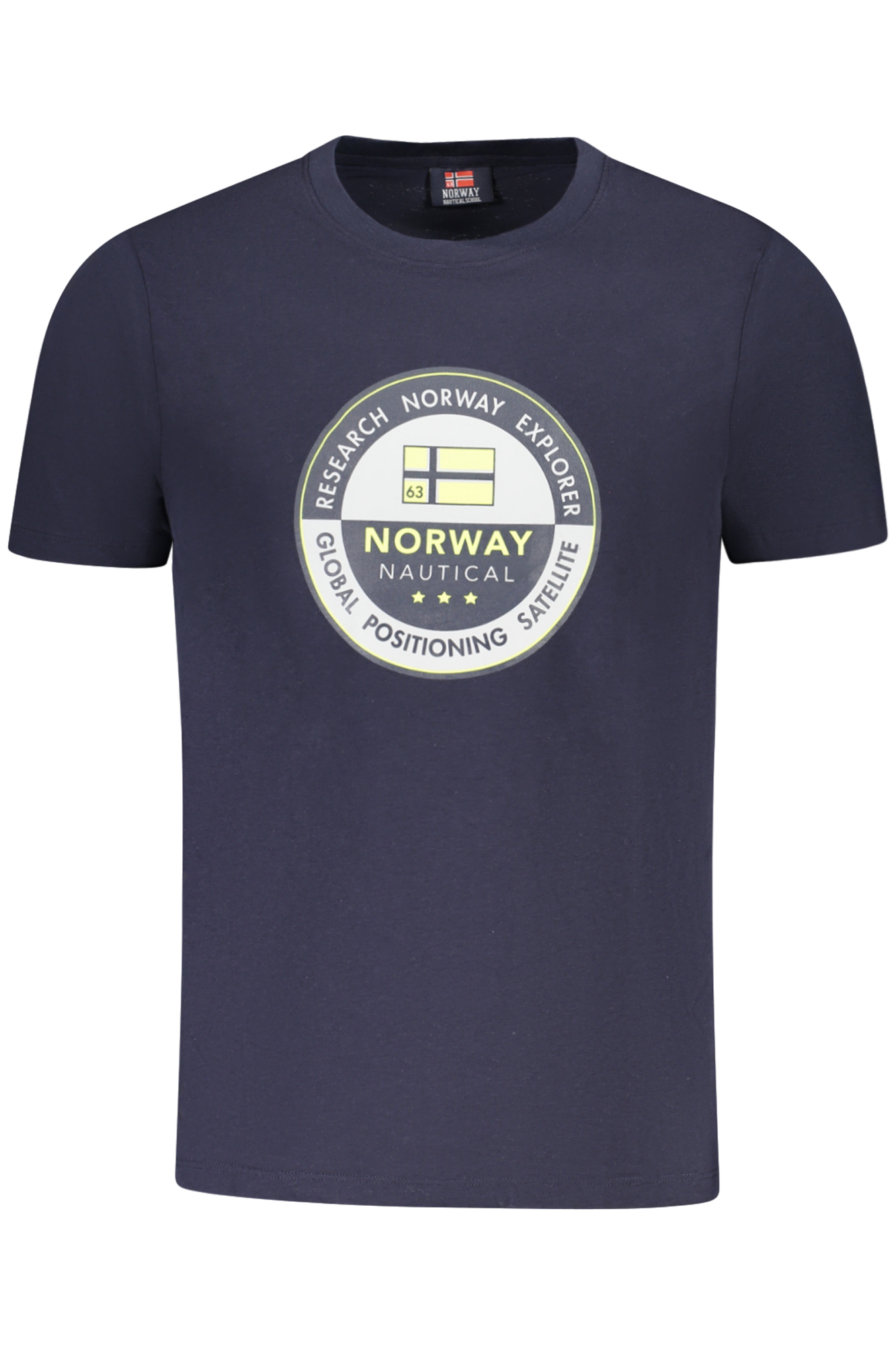 NORWAY 1963 MEN'S SHORT SLEEVE T-SHIRT BLUE NORWAY 1963 MEN'S SHORT SLEEVE T-SHIRT BLUE