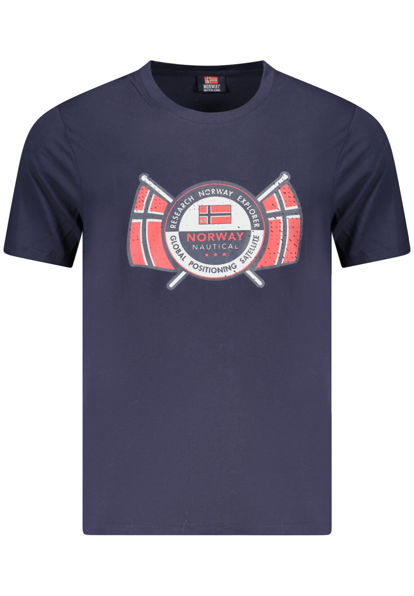 NORWAY 1963 MEN'S SHORT SLEEVE T-SHIRT BLUE