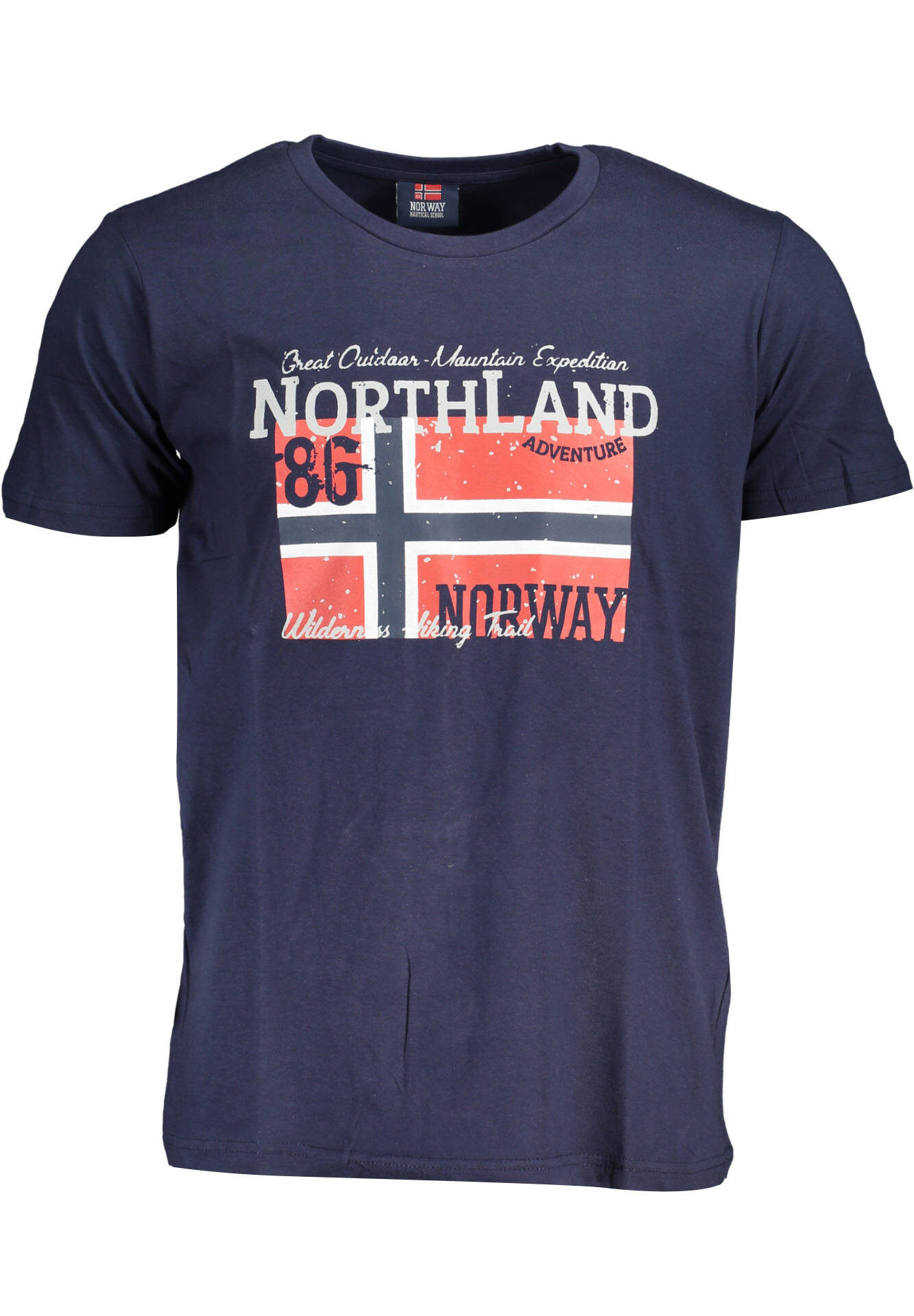 NORWAY 1963 MEN'S SHORT SLEEVE T-SHIRT BLUE