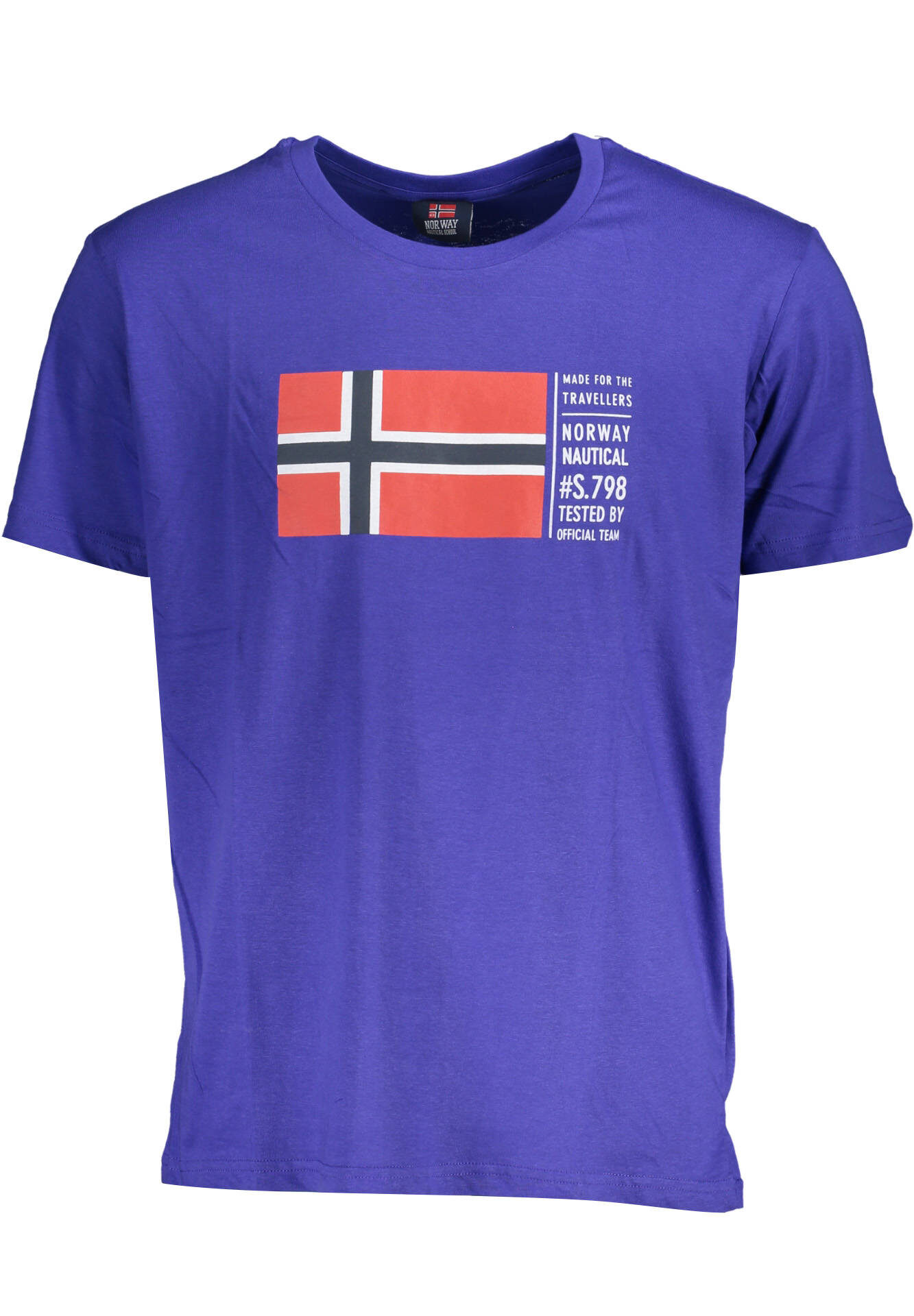 NORWAY 1963 MEN'S SHORT SLEEVE T-SHIRT BLUE