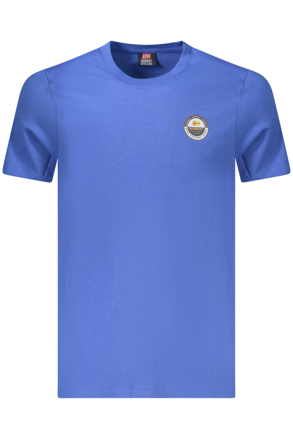 norway1963t-shirtmanichecorteuomoblu_1 NORWAY 1963 vyriški marškinėliai trumpomis rankovėmis, mėlyni