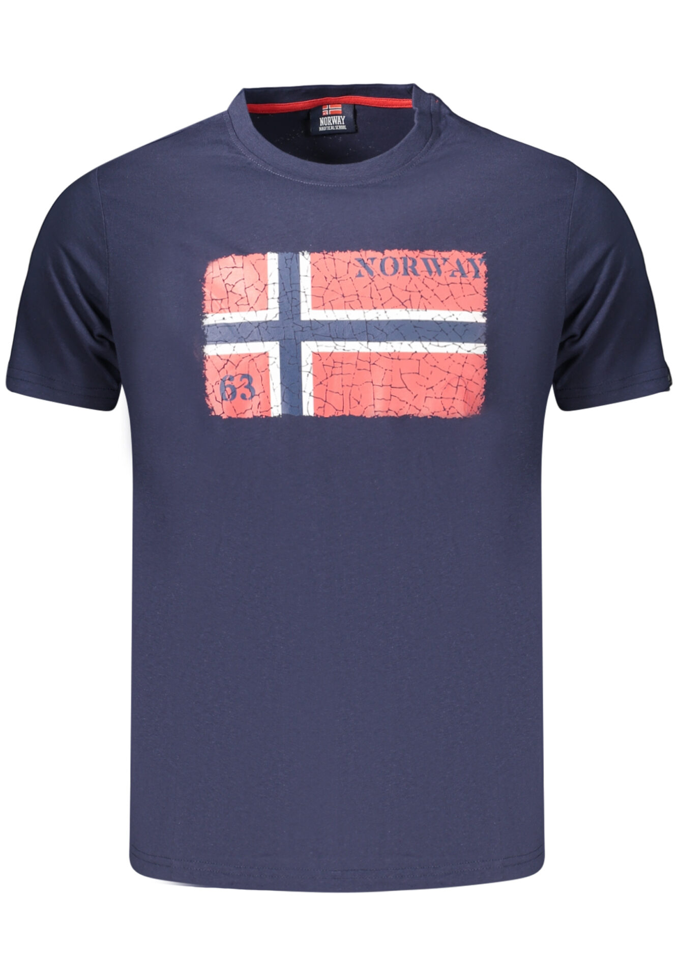 NORWAY 1963 MEN'S SHORT-SLEEVE T-SHIRT BLUE