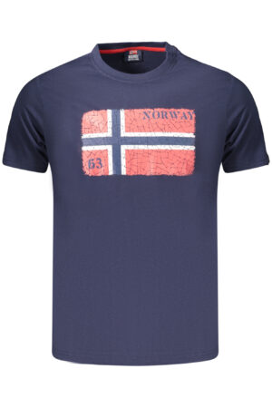 NORWAY 1963 MEN'S SHORT-SLEEVE T-SHIRT BLUE