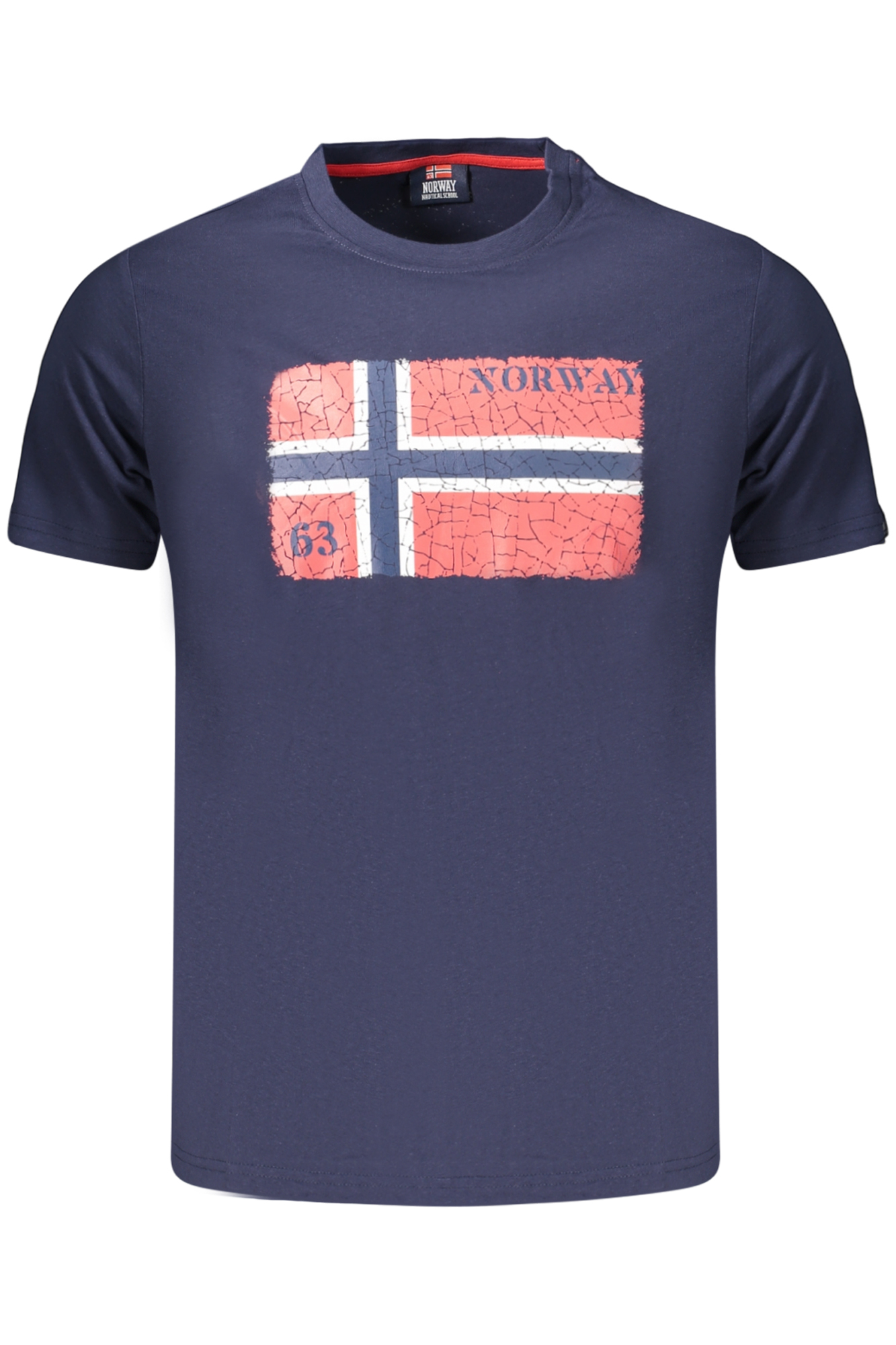 NORWAY 1963 MEN'S SHORT-SLEEVE T-SHIRT BLUE NORWAY 1963 MEN'S SHORT-SLEEVE T-SHIRT BLUE