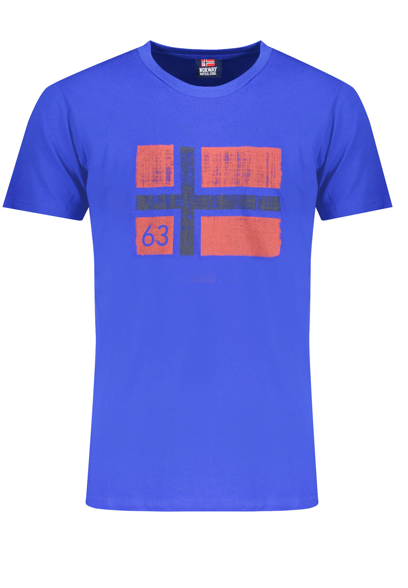 NORWAY 1963 MEN'S SHORT SLEEVE T-SHIRT BLUE