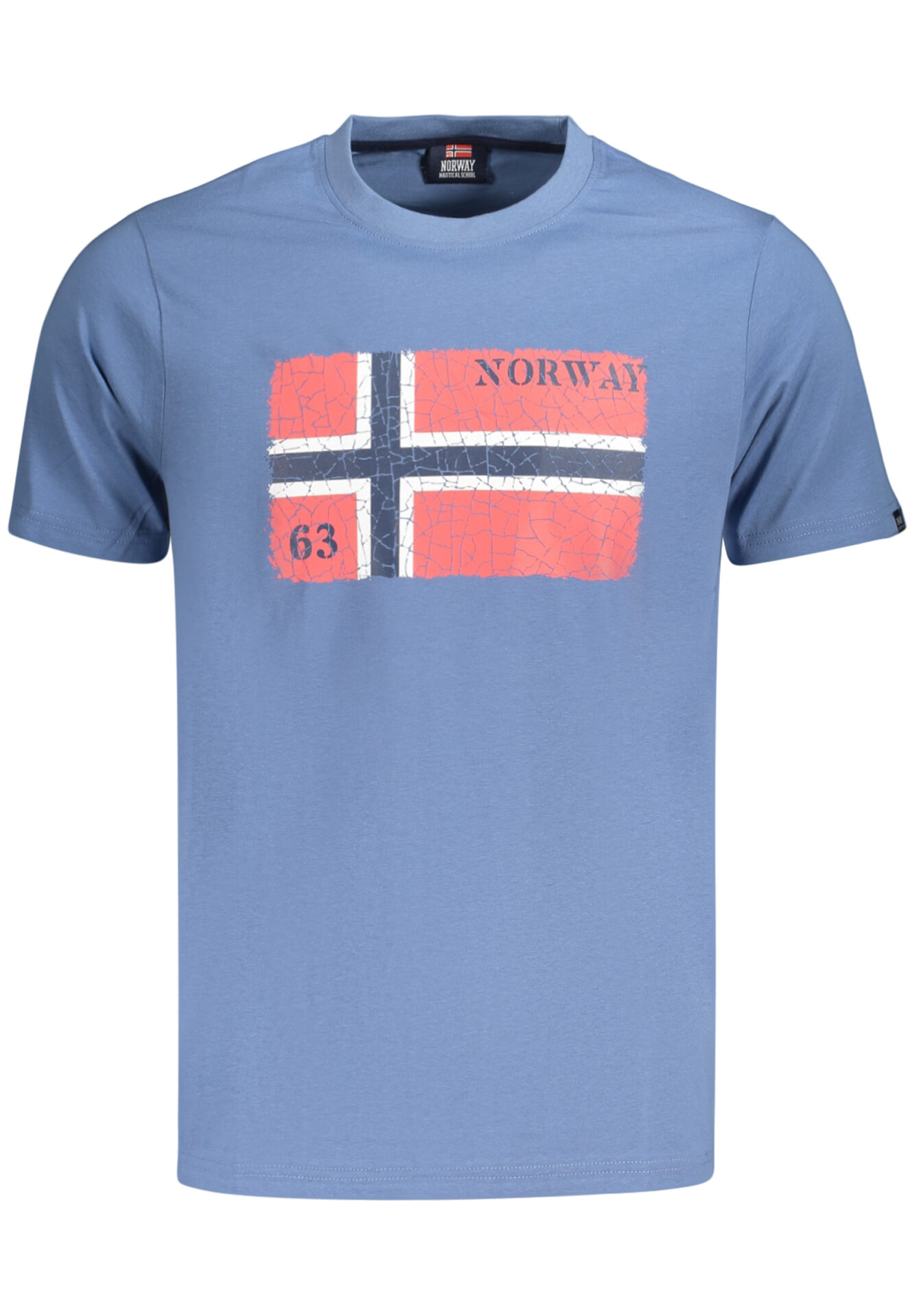 NORWAY 1963 MEN'S SHORT-SLEEVE T-SHIRT BLUE