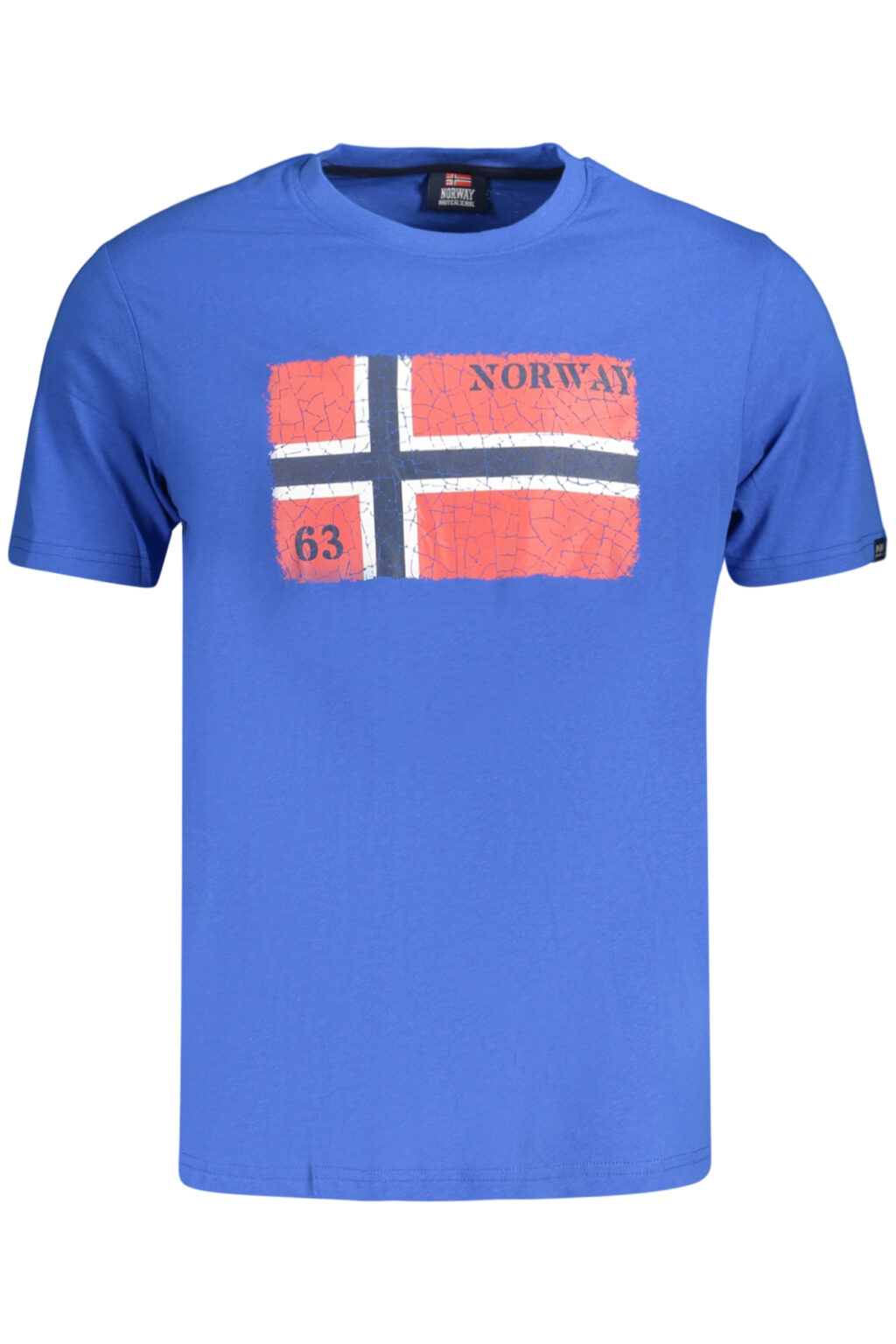 norway1963t-shirtmanichecorteuomoblu_1 NORWAY 1963 mėlyni vyriški marškinėliai trumpomis rankovėmis