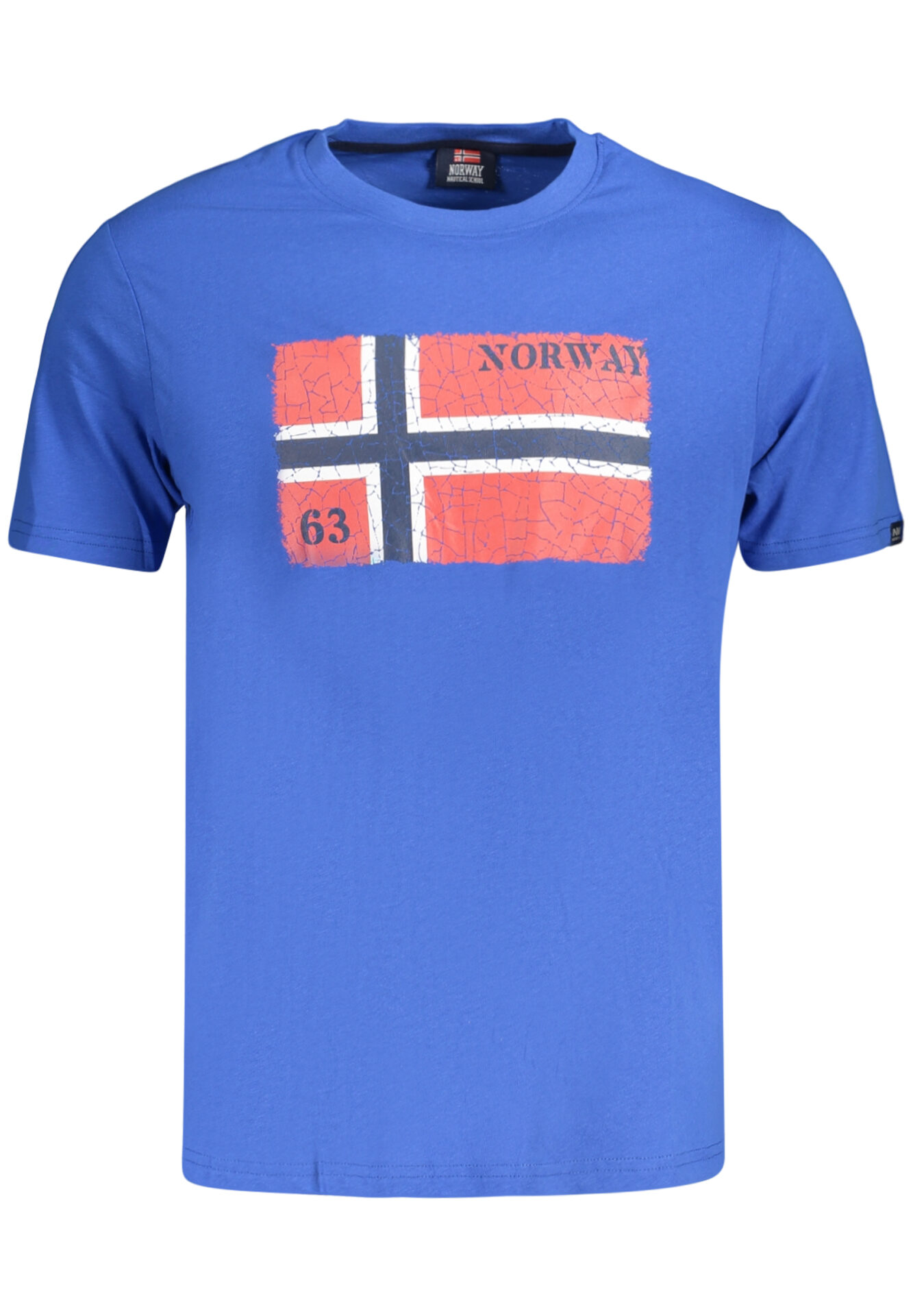 NORWAY 1963 MEN'S SHORT-SLEEVE T-SHIRT BLUE