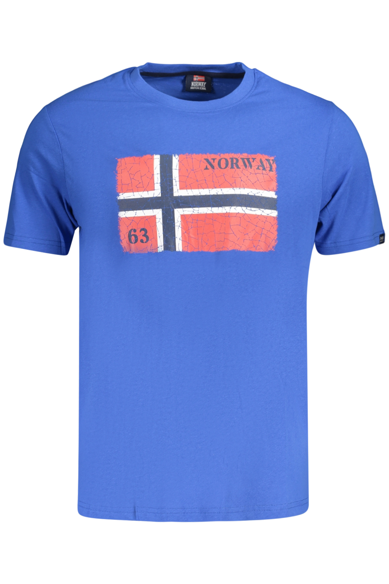 NORWAY 1963 MEN'S SHORT-SLEEVE T-SHIRT BLUE NORWAY 1963 MEN'S SHORT-SLEEVE T-SHIRT BLUE