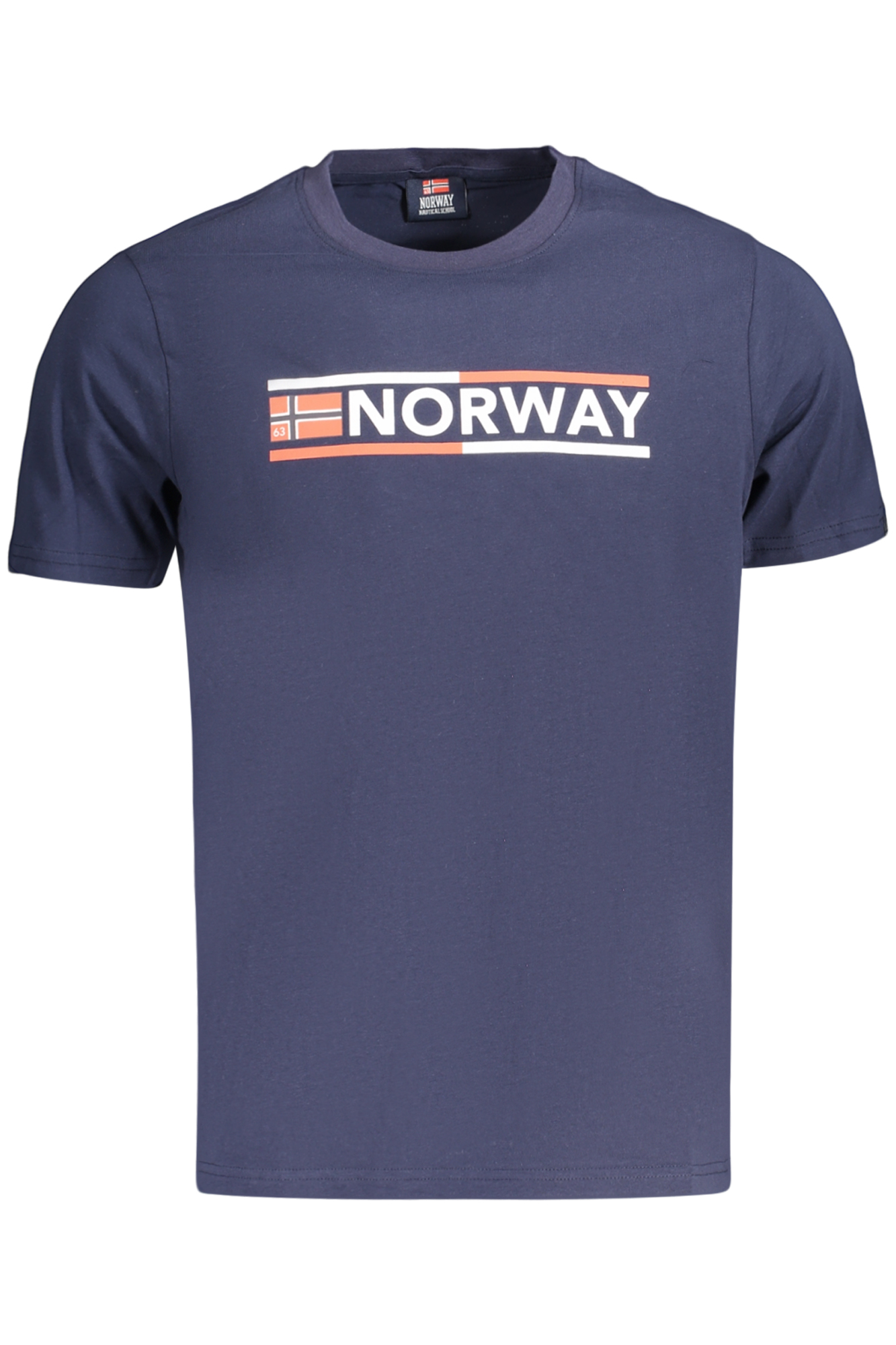 NORWAY 1963 MEN'S SHORT-SLEEVE T-SHIRT BLUE NORWAY 1963 MEN'S SHORT-SLEEVE T-SHIRT BLUE