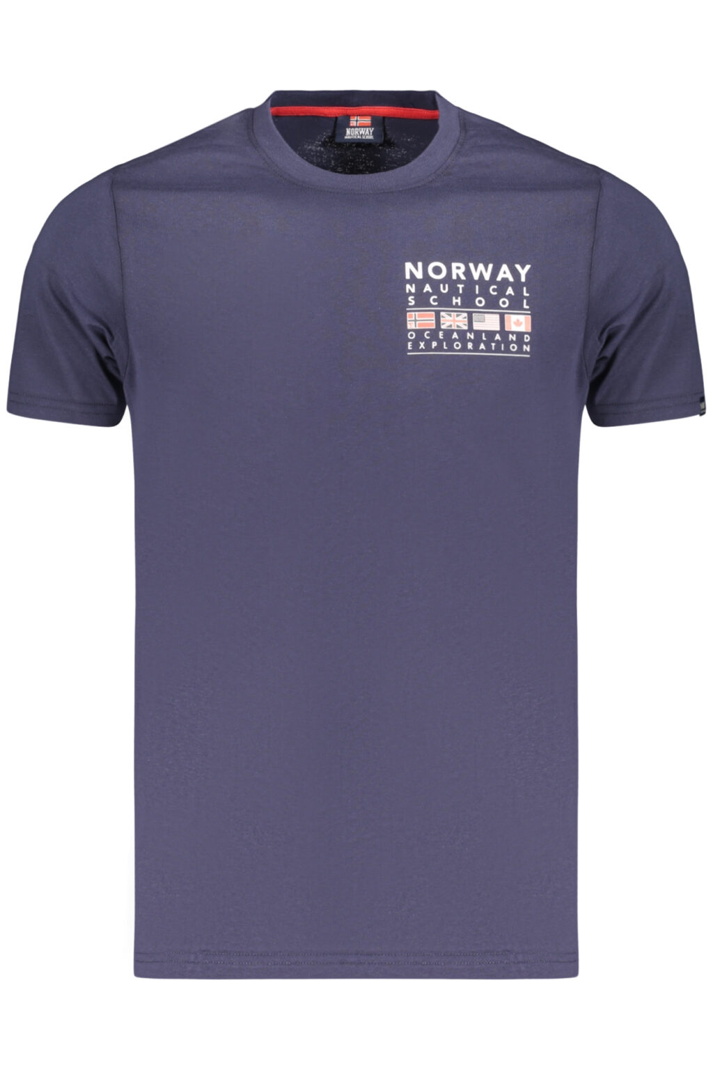 norway1963t-shirtmanichecorteuomoblu_1 NORWAY 1963 vyriški marškinėliai trumpomis rankovėmis, mėlyni