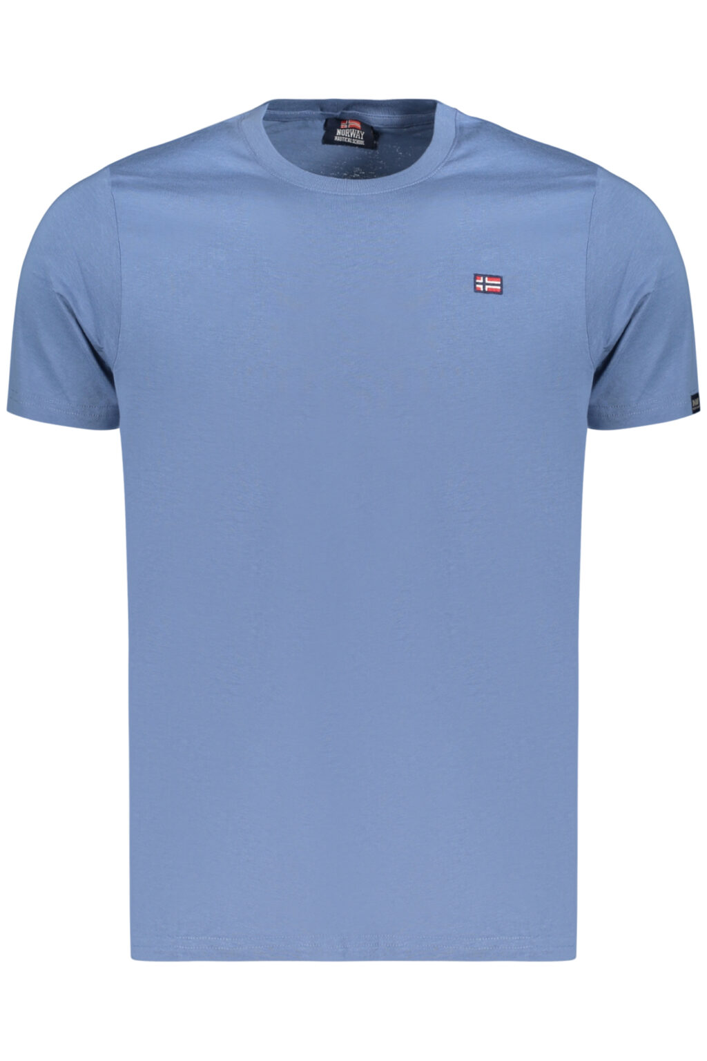 norway1963t-shirtmanichecorteuomoblu_1 NORWAY 1963 vyriški marškinėliai trumpomis rankovėmis, mėlyni