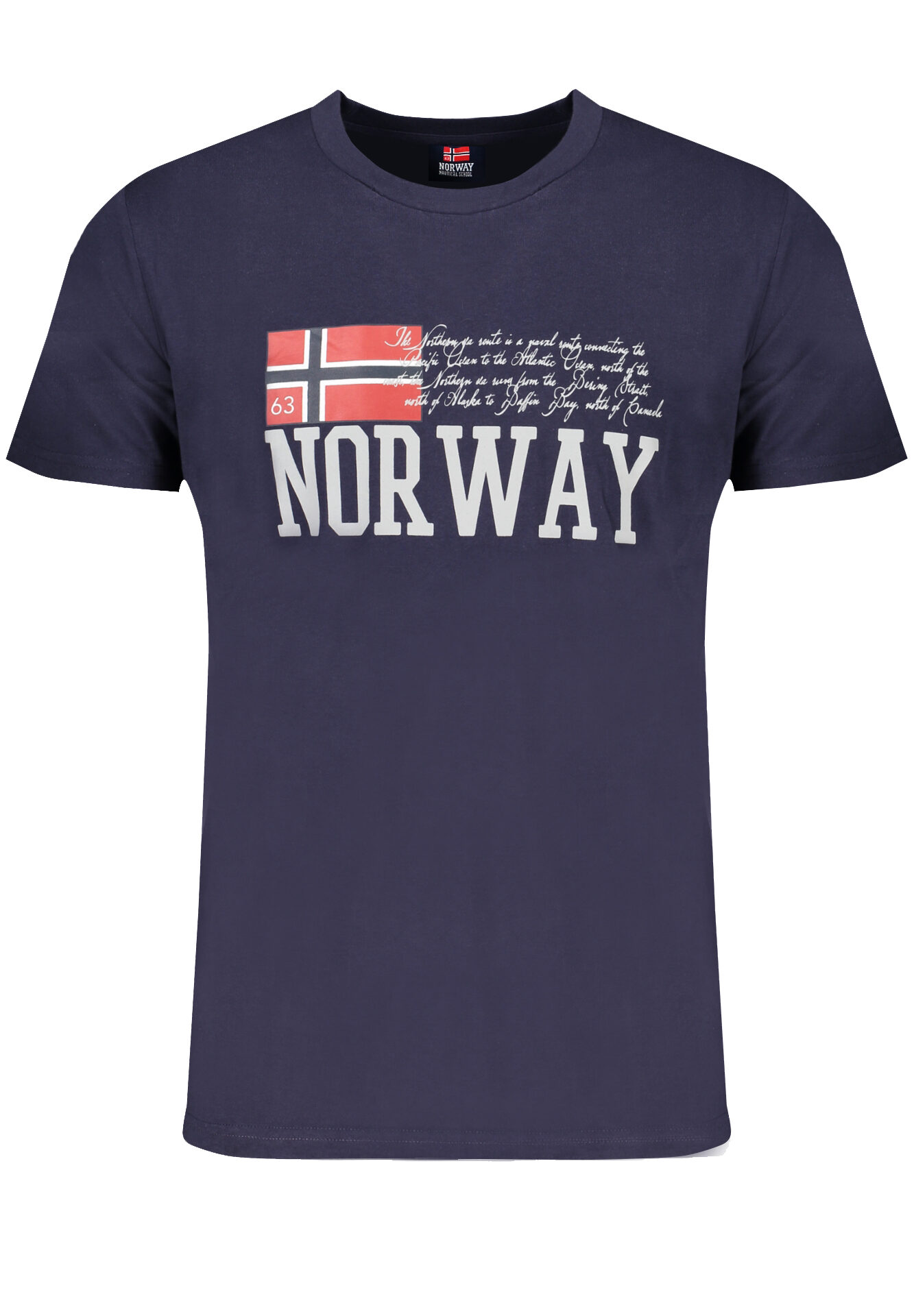NORWAY 1963 MEN'S SHORT SLEEVE T-SHIRT BLUE