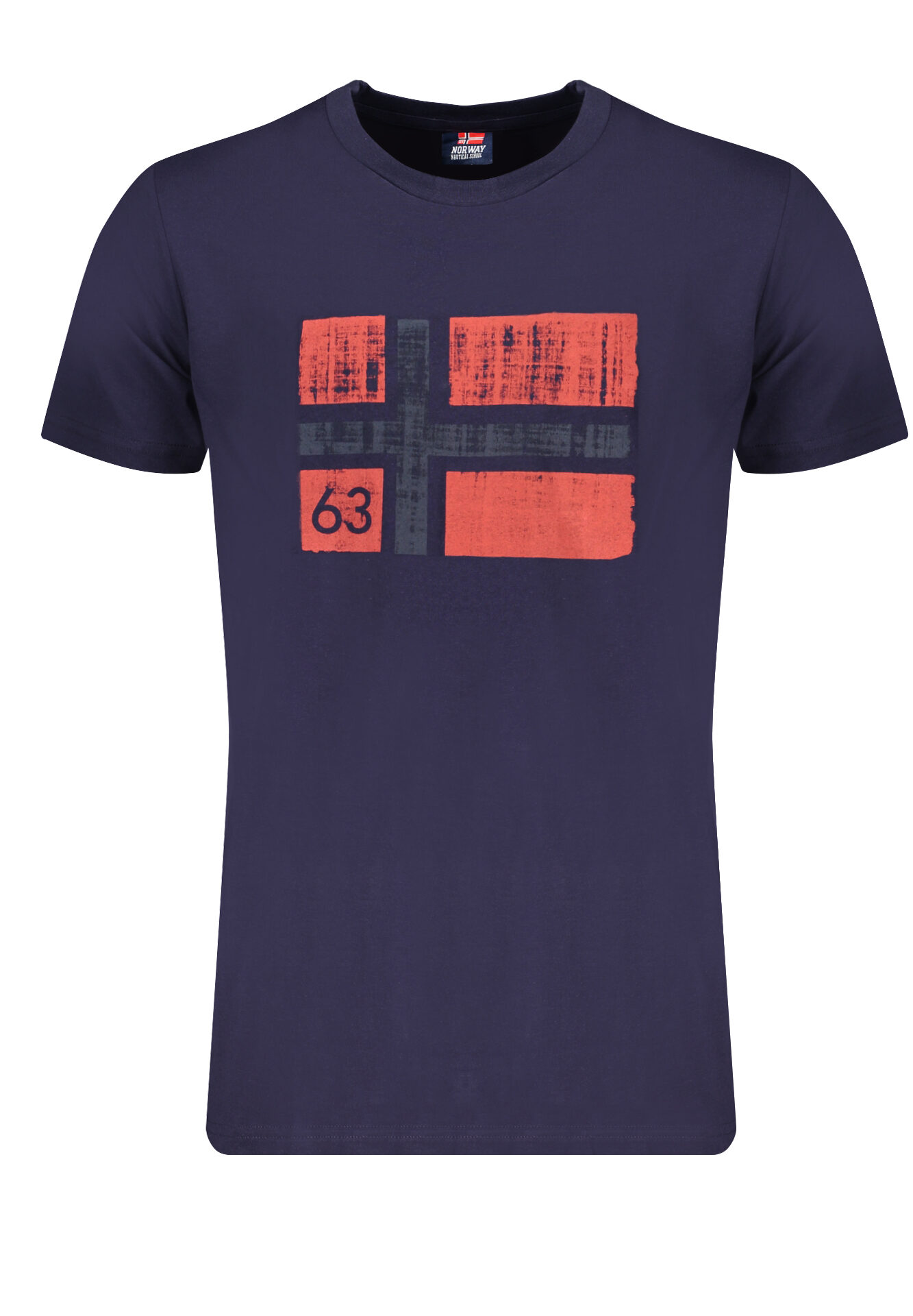 NORWAY 1963 MEN'S SHORT SLEEVE T-SHIRT BLUE