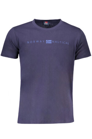 NORWAY 1963 MEN'S SHORT SLEEVE T-SHIRT BLUE