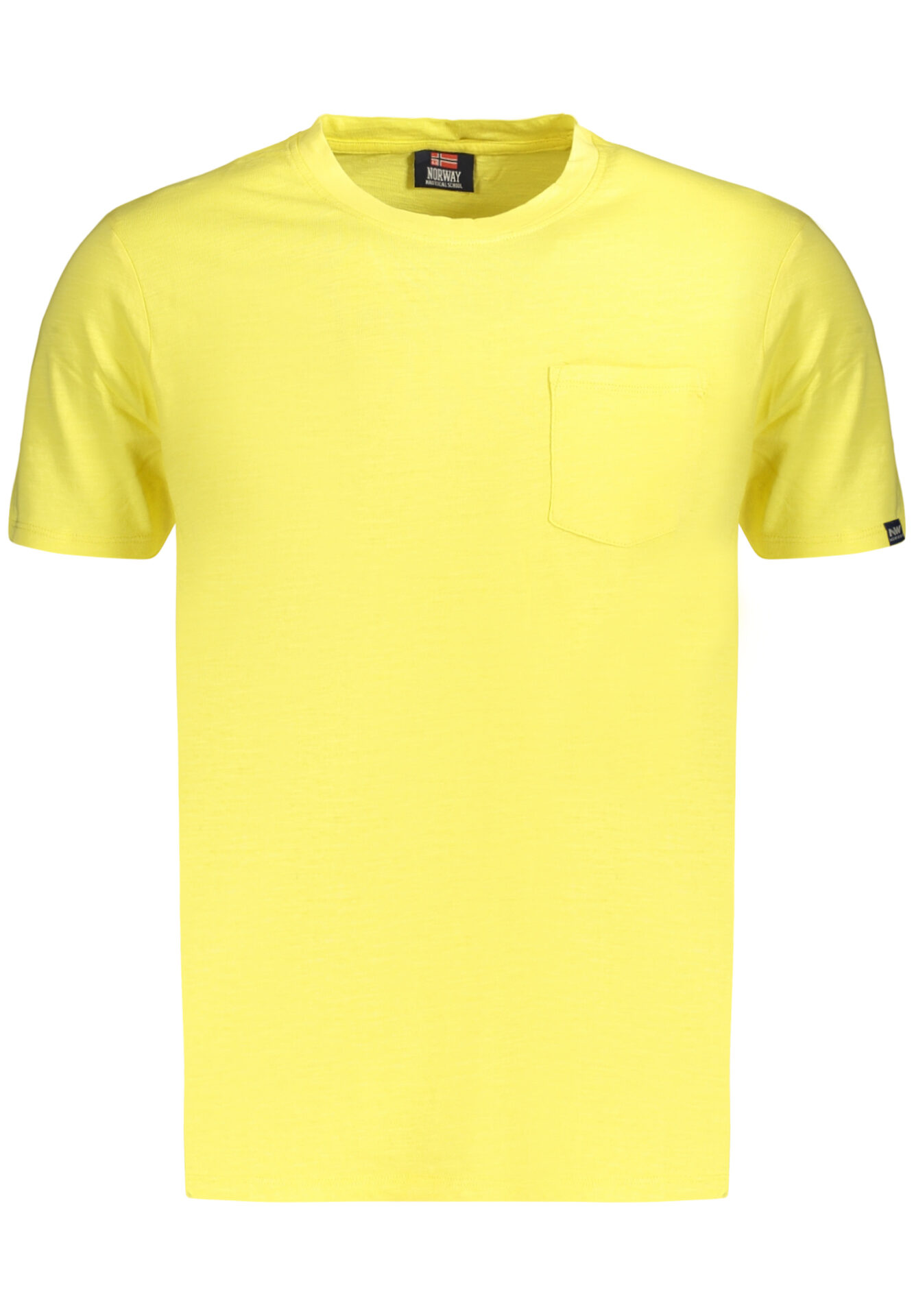 NORWAY 1963 MEN'S SHORT-SLEEVED T-SHIRT YELLOW