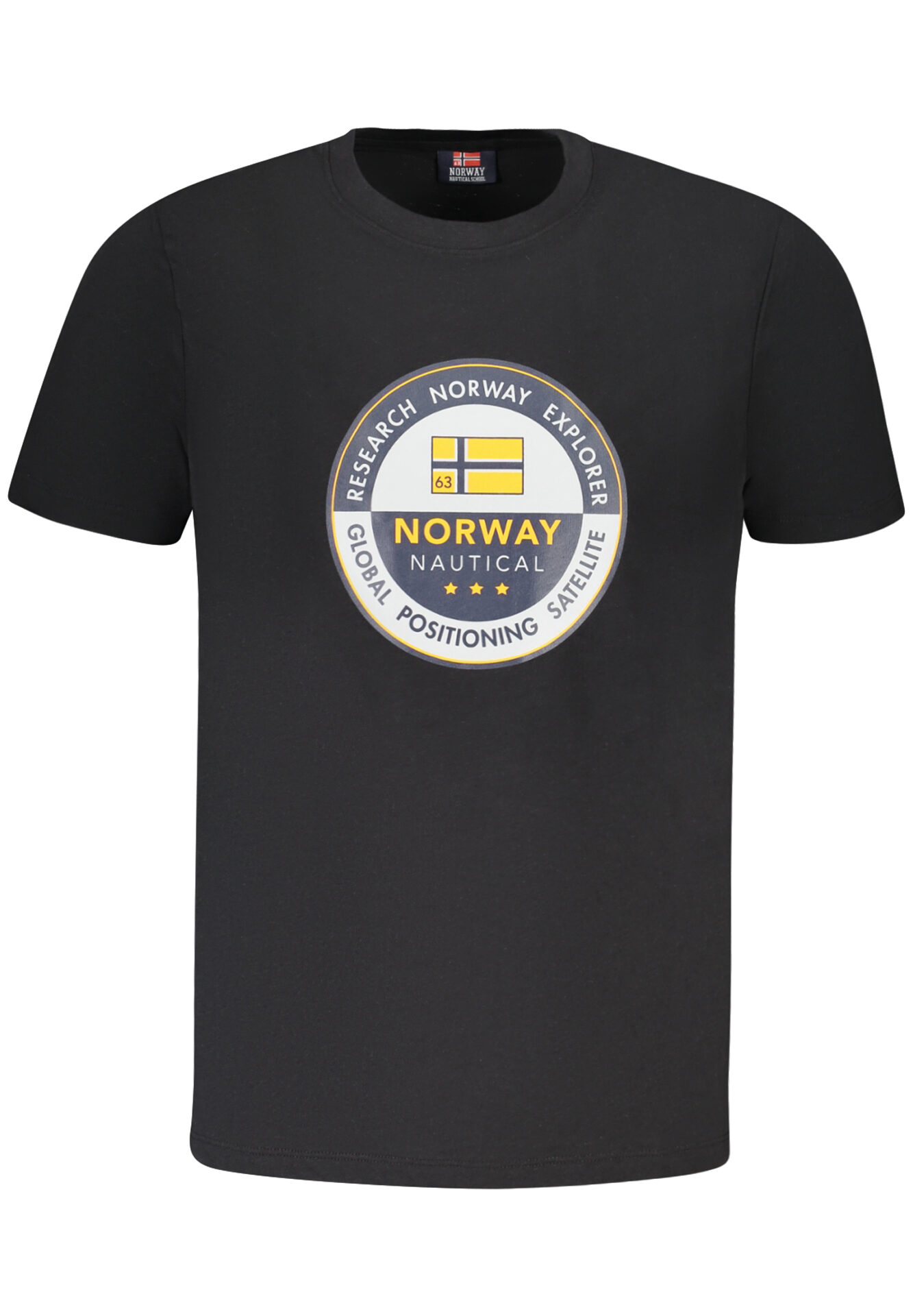 NORWAY 1963 MEN'S SHORT SLEEVE T-SHIRT BLACK