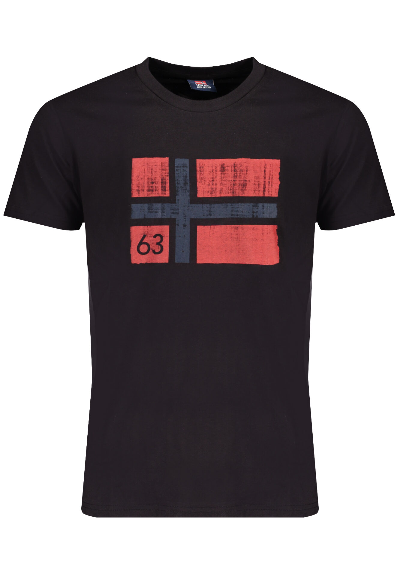 NORWAY 1963 MEN'S SHORT SLEEVE T-SHIRT BLACK