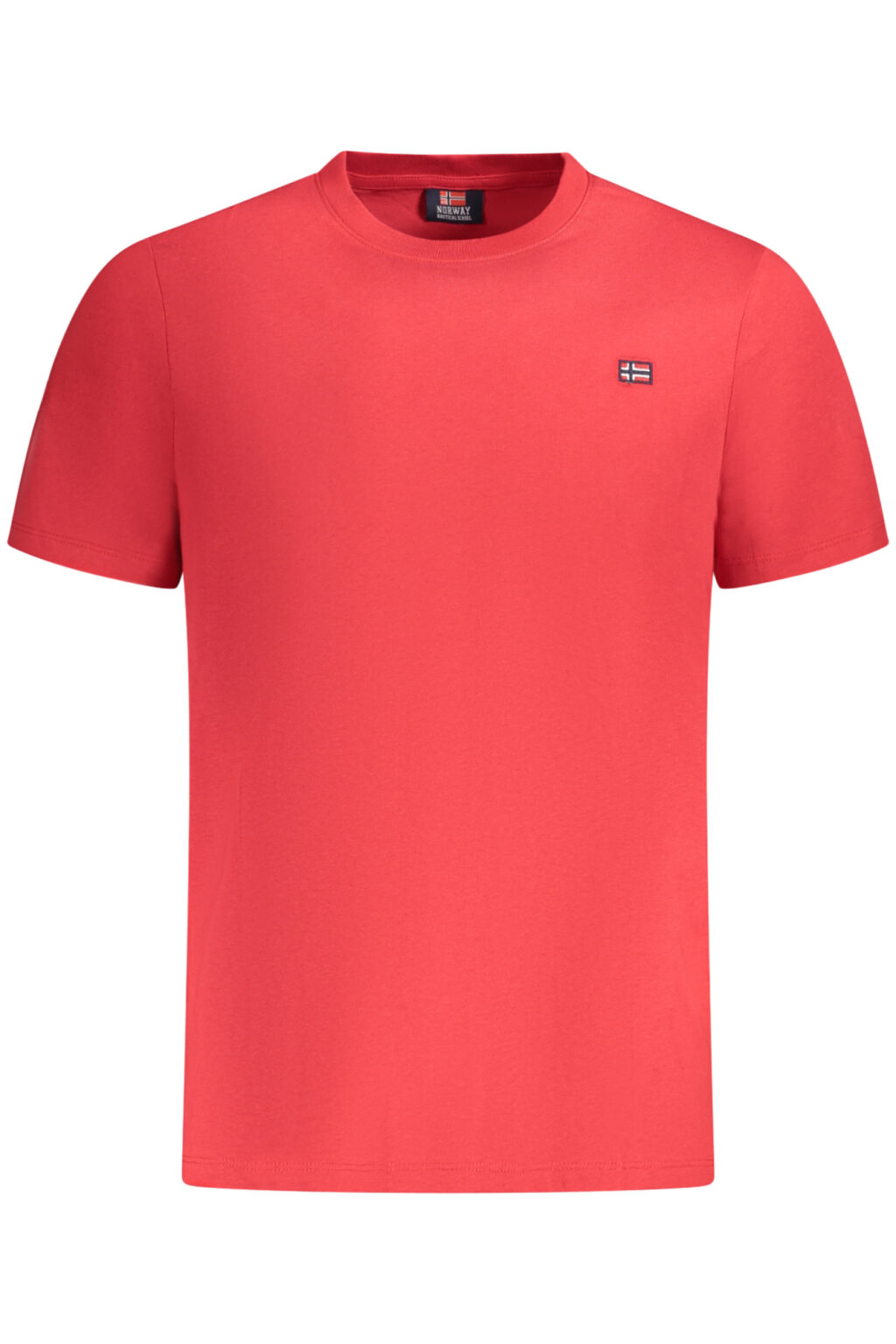 norway1963t-shirtmanichecorteuomorosso_1 NORWAY 1963 raudoni vyriški marškinėliai trumpomis rankovėmis