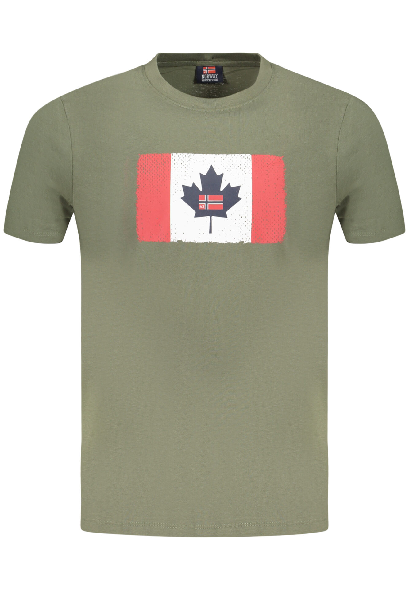 NORWAY 1963 MEN'S SHORT SLEEVE T-SHIRT GREEN