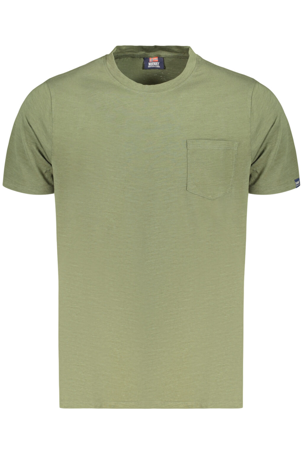 norway1963t-shirtmanichecorteuomoverde_1 NORWAY 1963 vyriški marškinėliai trumpomis rankovėmis, žali