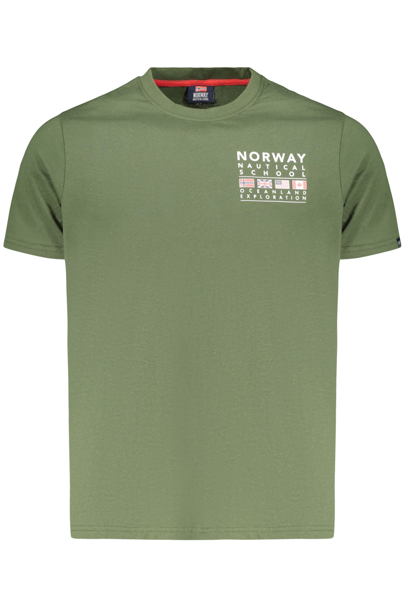 NORWAY 1963 MEN'S SHORT-SLEEVED T-SHIRT GREEN NORWAY 1963 MEN'S SHORT-SLEEVED T-SHIRT GREEN