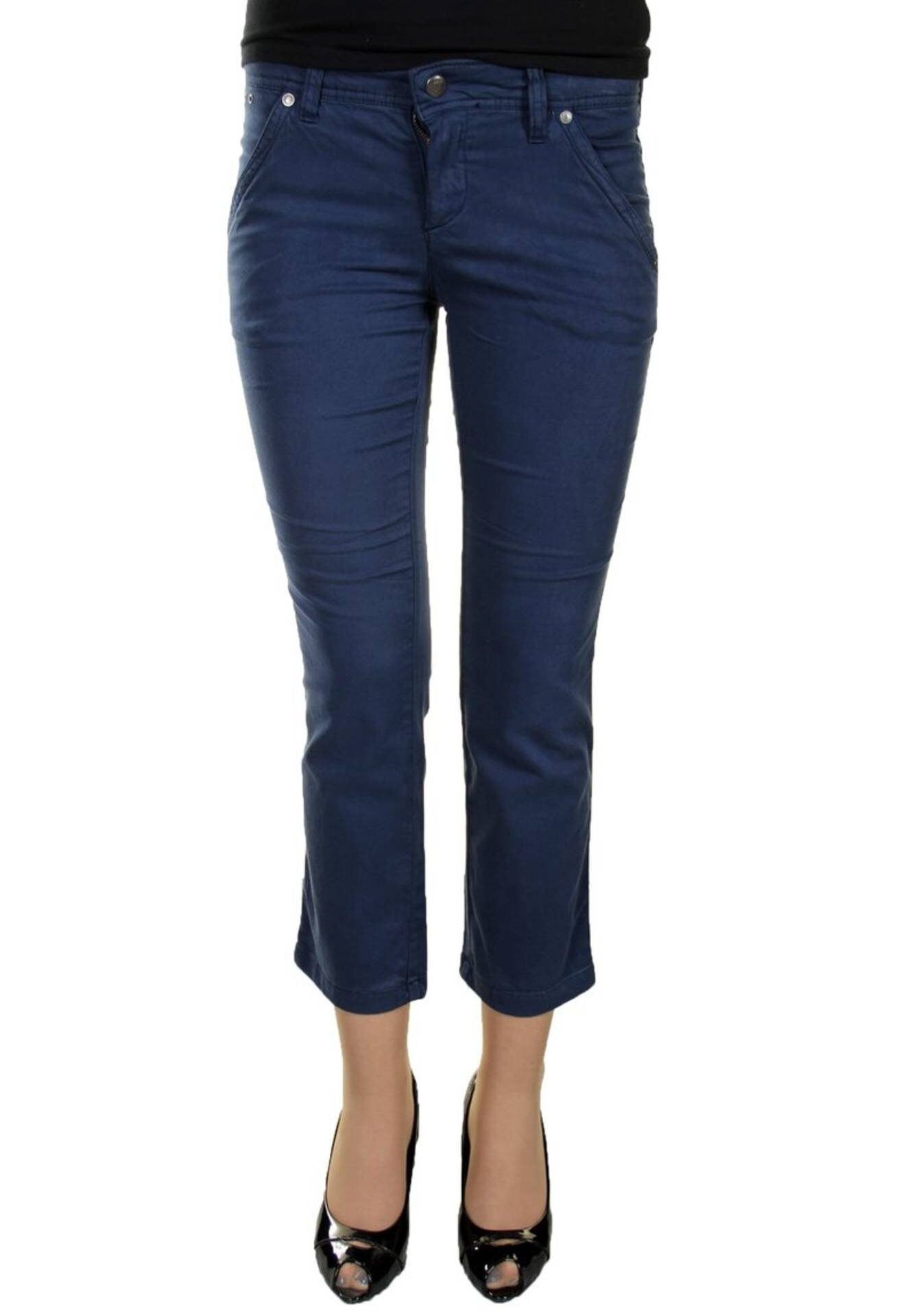 PARASUCO WOMEN'S BLUE PINOCCHIETTO PANTS