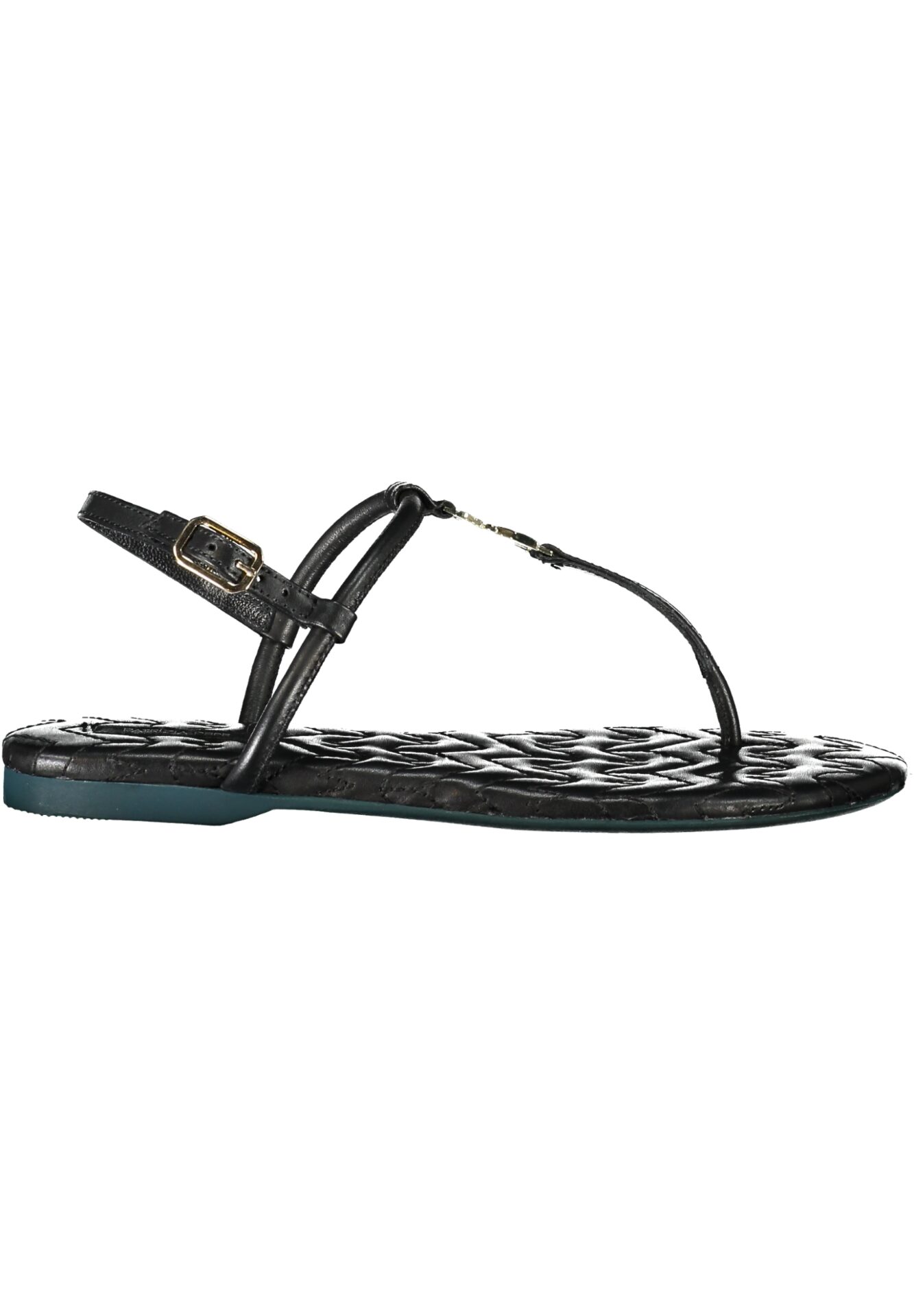 PATRIZIA PEPE BLACK WOMEN'S SANDAL FOOTWEAR