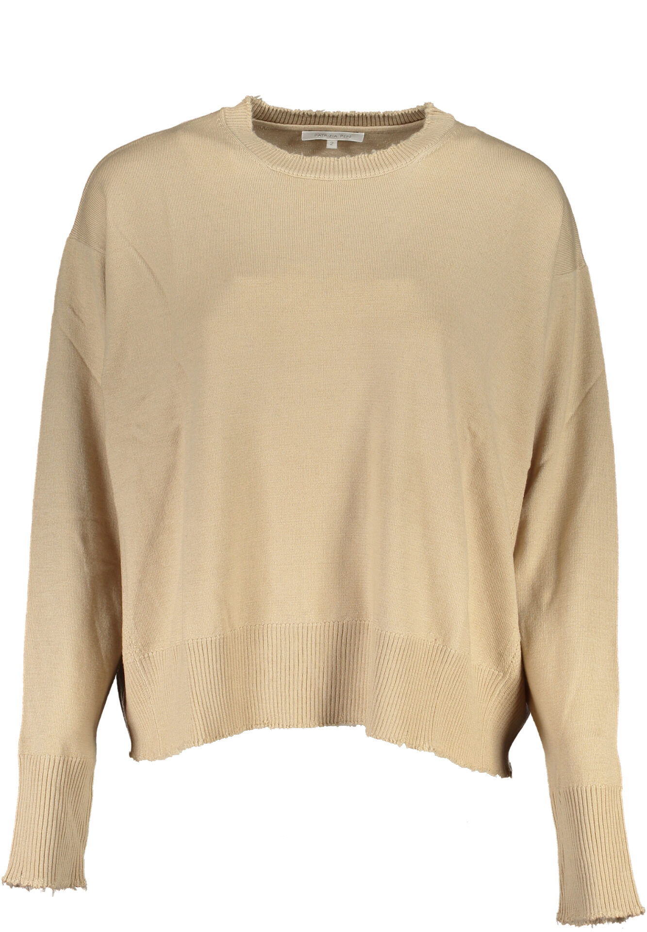 PATRIZIA PEPE BEIGE WOMEN'S SWEATER