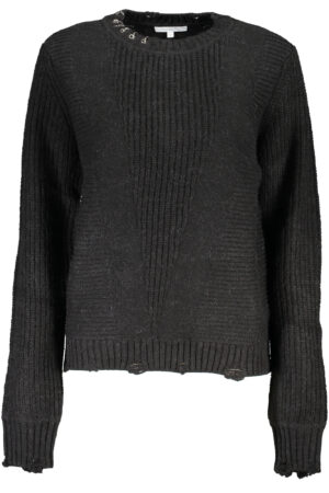 PATRIZIA PEPE WOMEN'S BLACK SWEATER