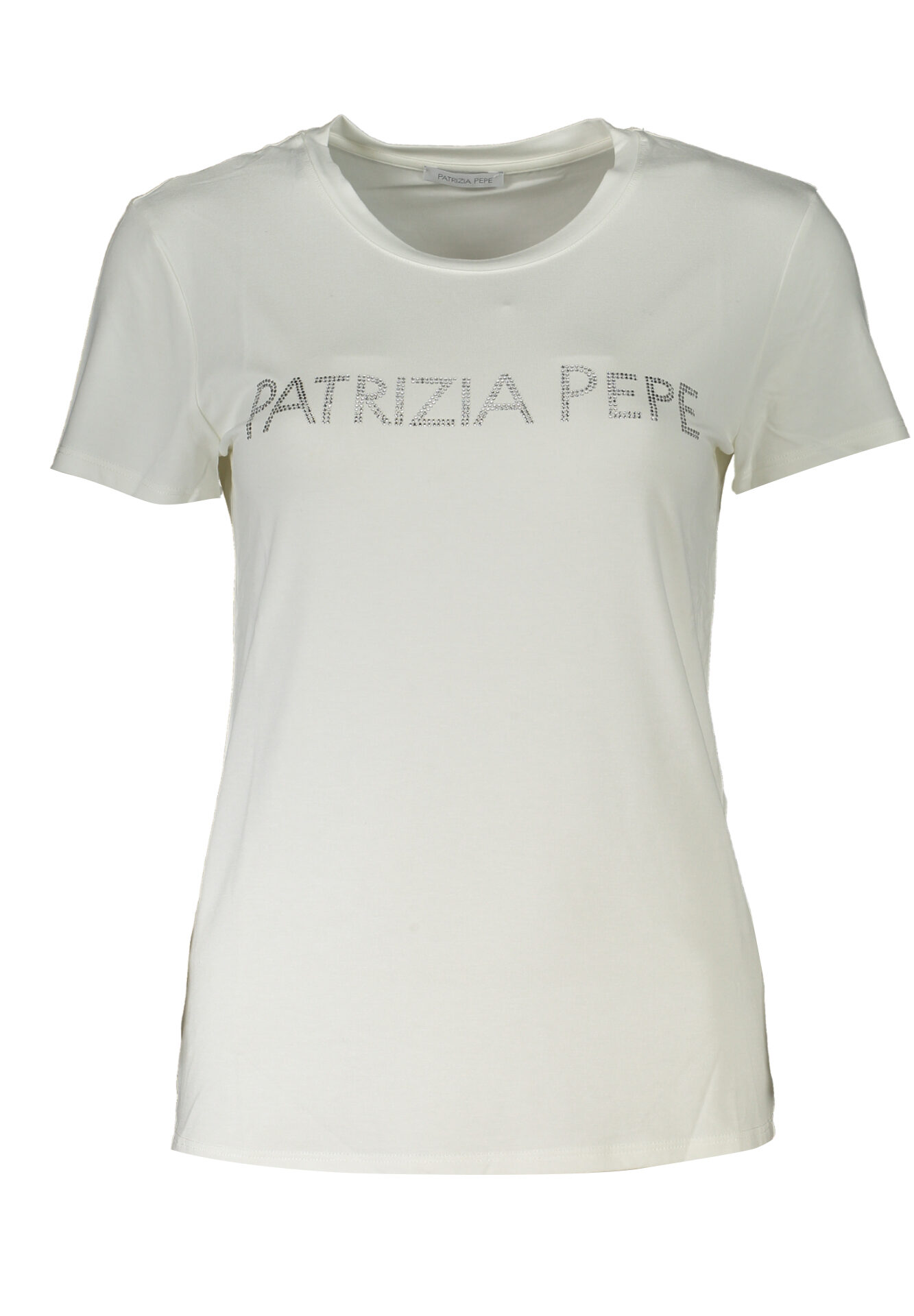 PATRIZIA PEPE WOMEN'S SHORT SLEEVE T-SHIRT WHITE