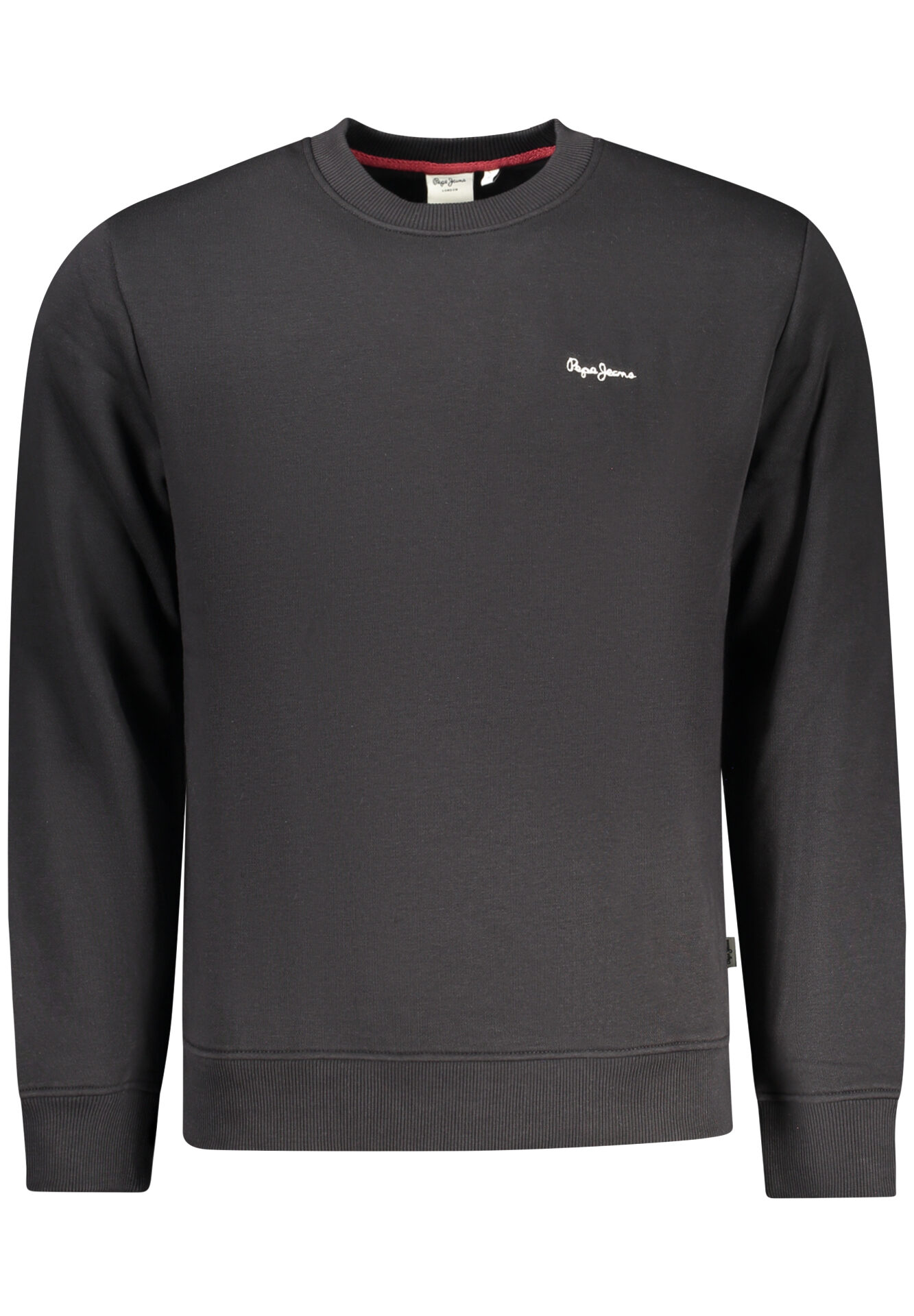 PEPE JEANS MEN'S BLACK ZIP-UP SWEATSHIRT
