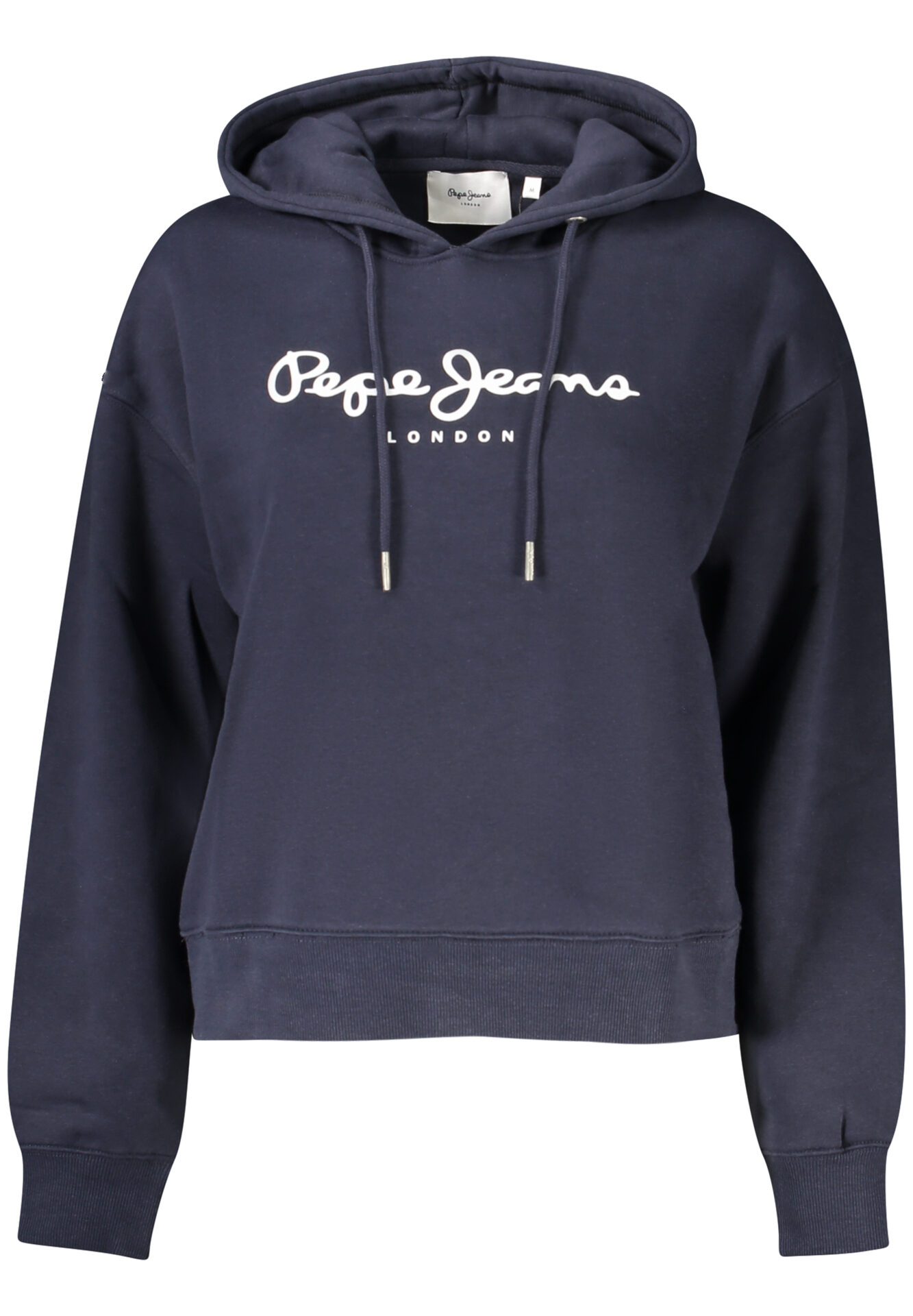 PEPE JEANS WOMEN'S BLUE ZIP-UP SWEATSHIRT